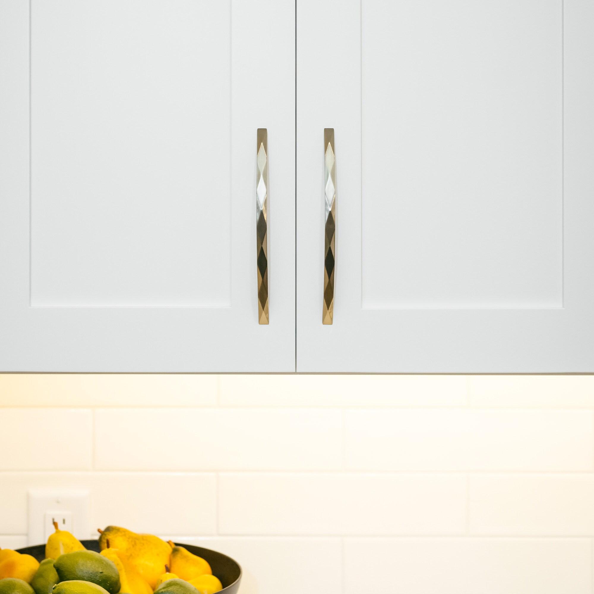 Karat Kitchen Cabinet Handles, Solid Core Drawer Pulls for Cabinet Doors, 5-1/16" (128mm)