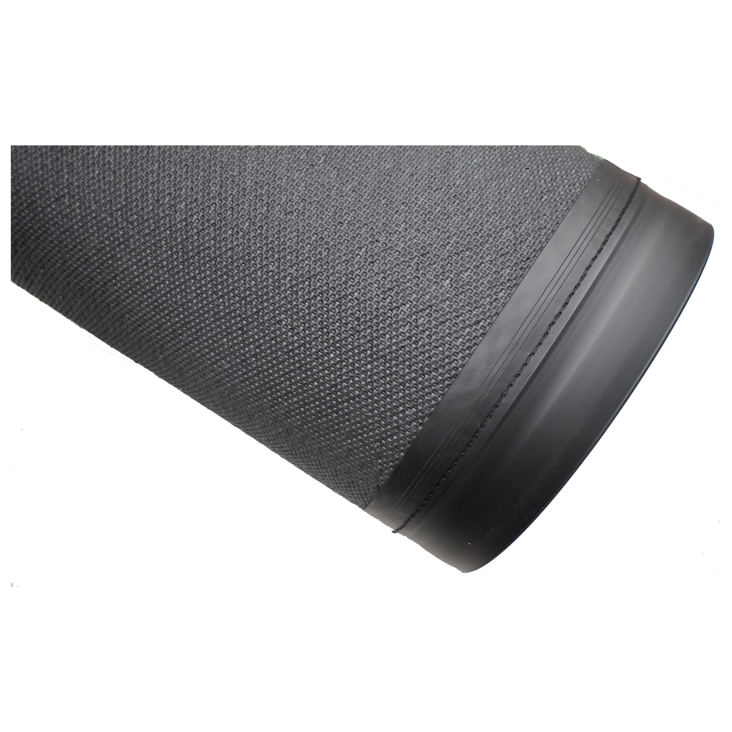 Callowaymills 36-in x 96-in Charcoal Indoor or outdoor Decorative Door Mat