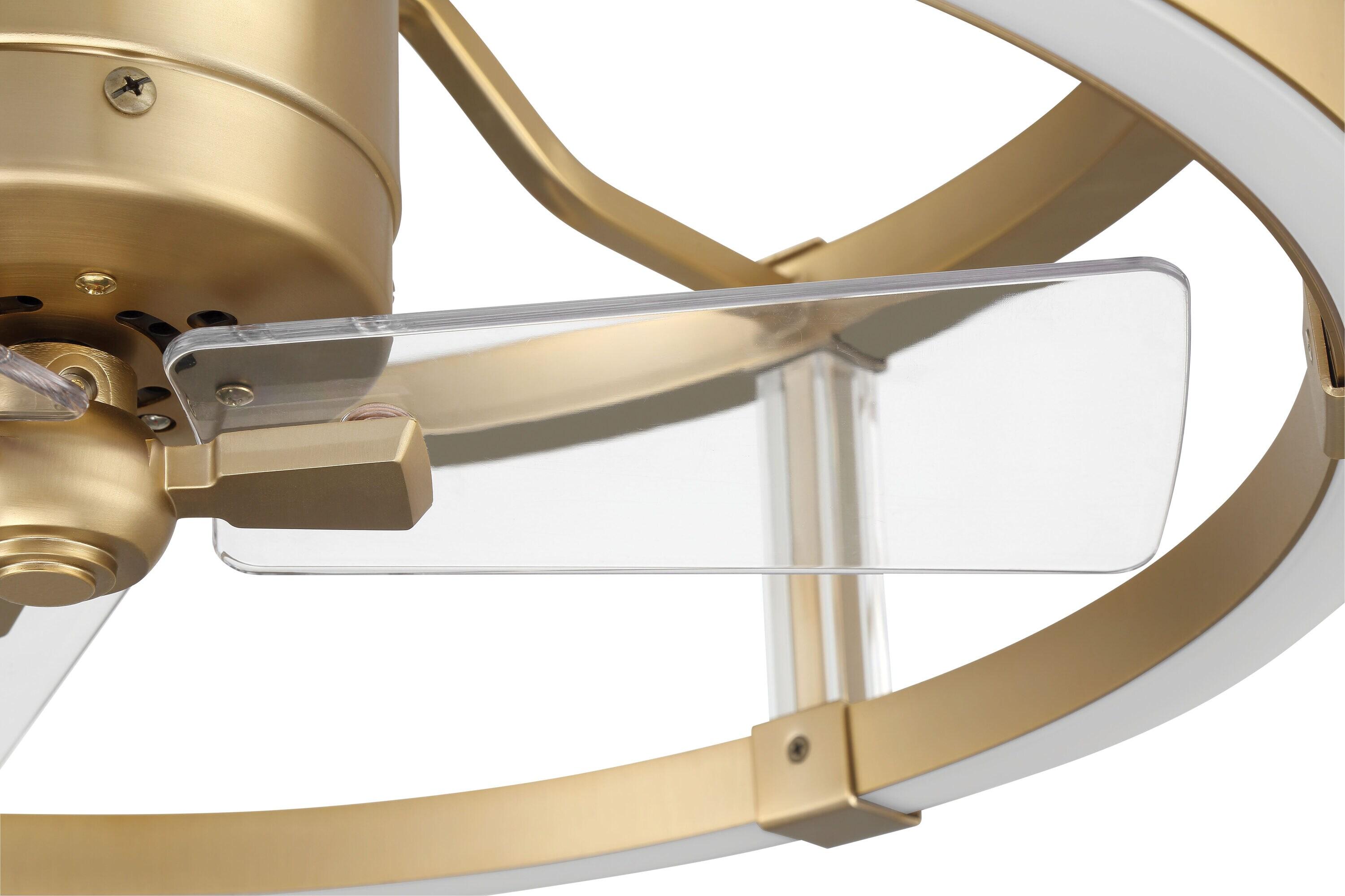 Craftmade Lighting - Alexis - 24W 1 LED Fandelier In Contemporary Style-15.12
