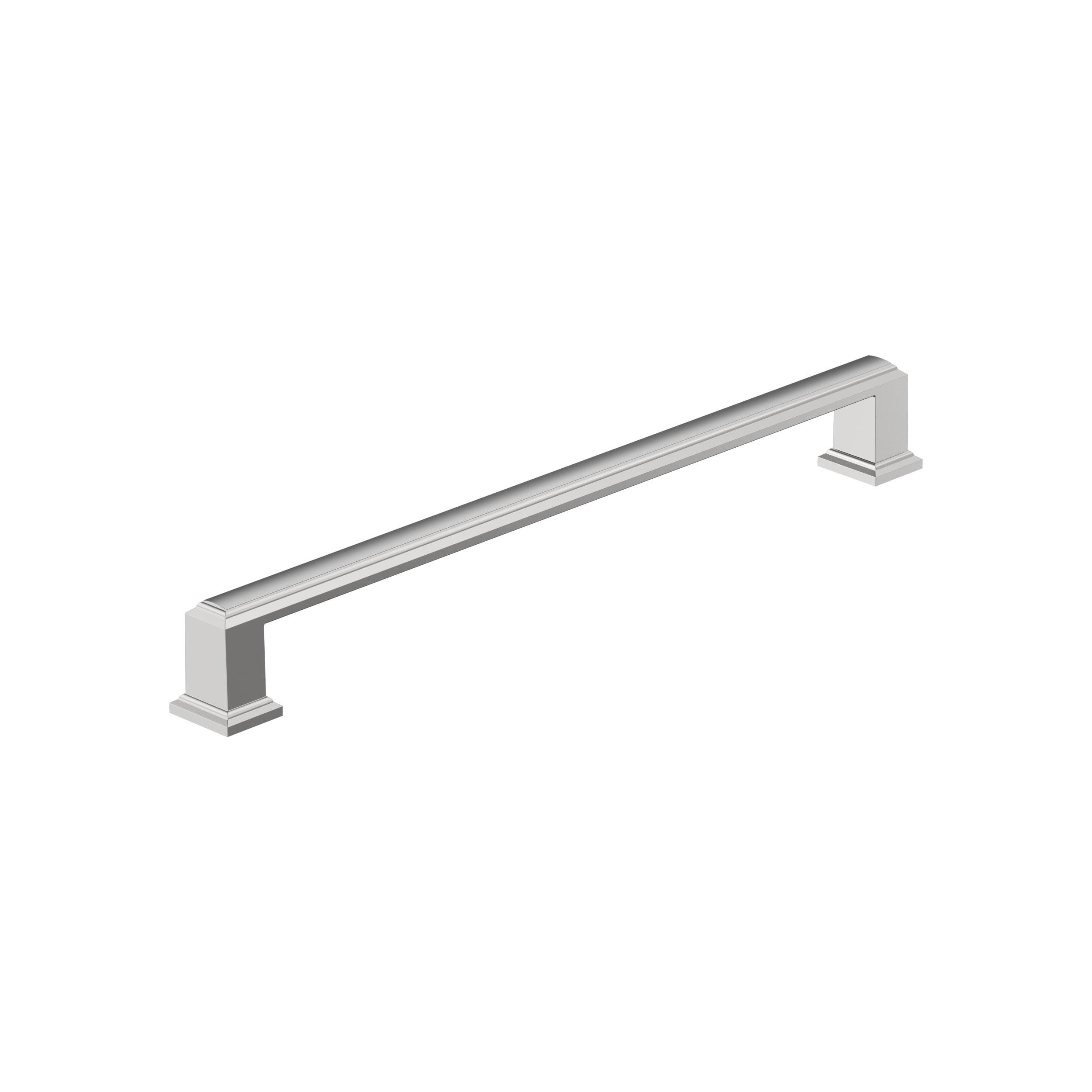 Amerock Appoint 8-13/16 inch (224mm) Center-to-Center Polished Chrome Cabinet Pull