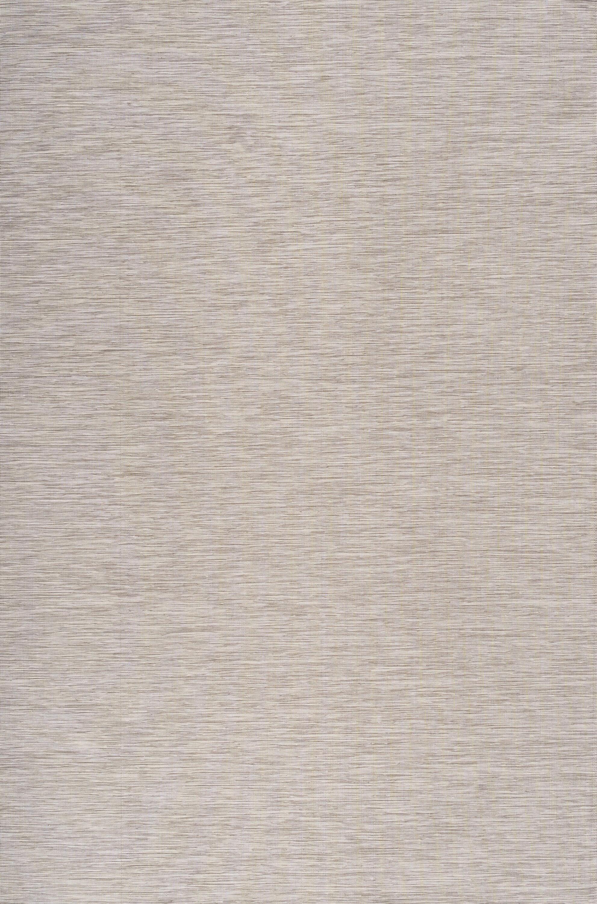 8'x10' Ethan Modern Flatweave Solid  Area Rug, Light Gray - JONATHAN Y