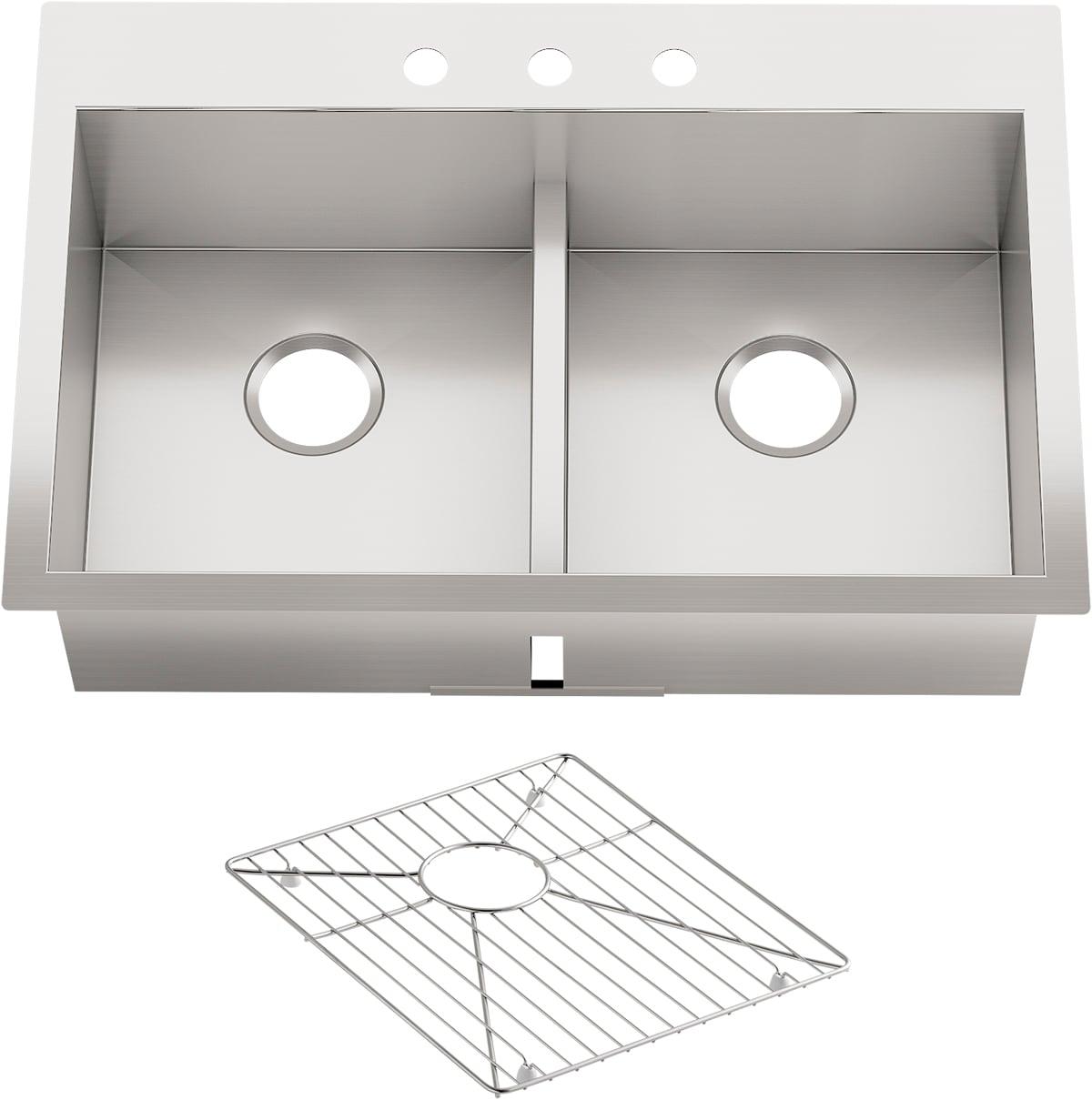 Vault™ 33" L x 22" W Drop-in Kitchen Sink