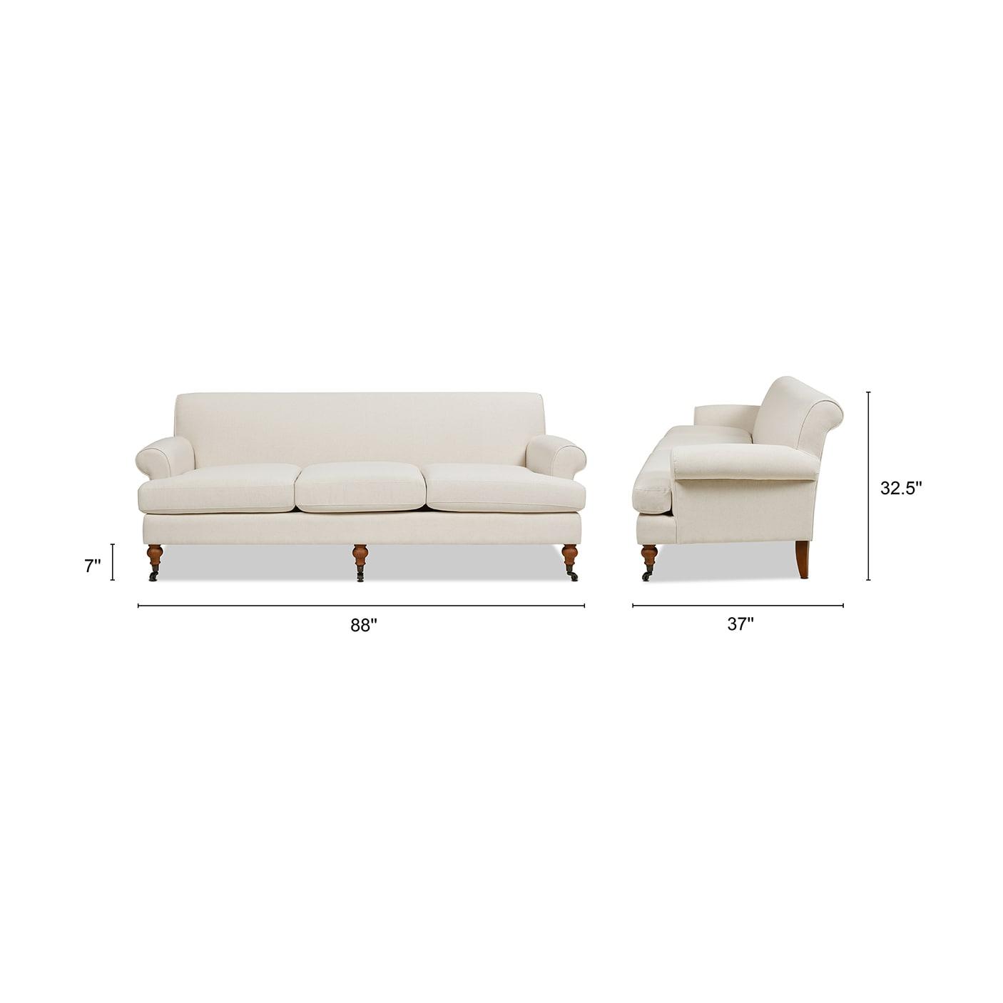 Harbour 88'' Upholstered Sofa