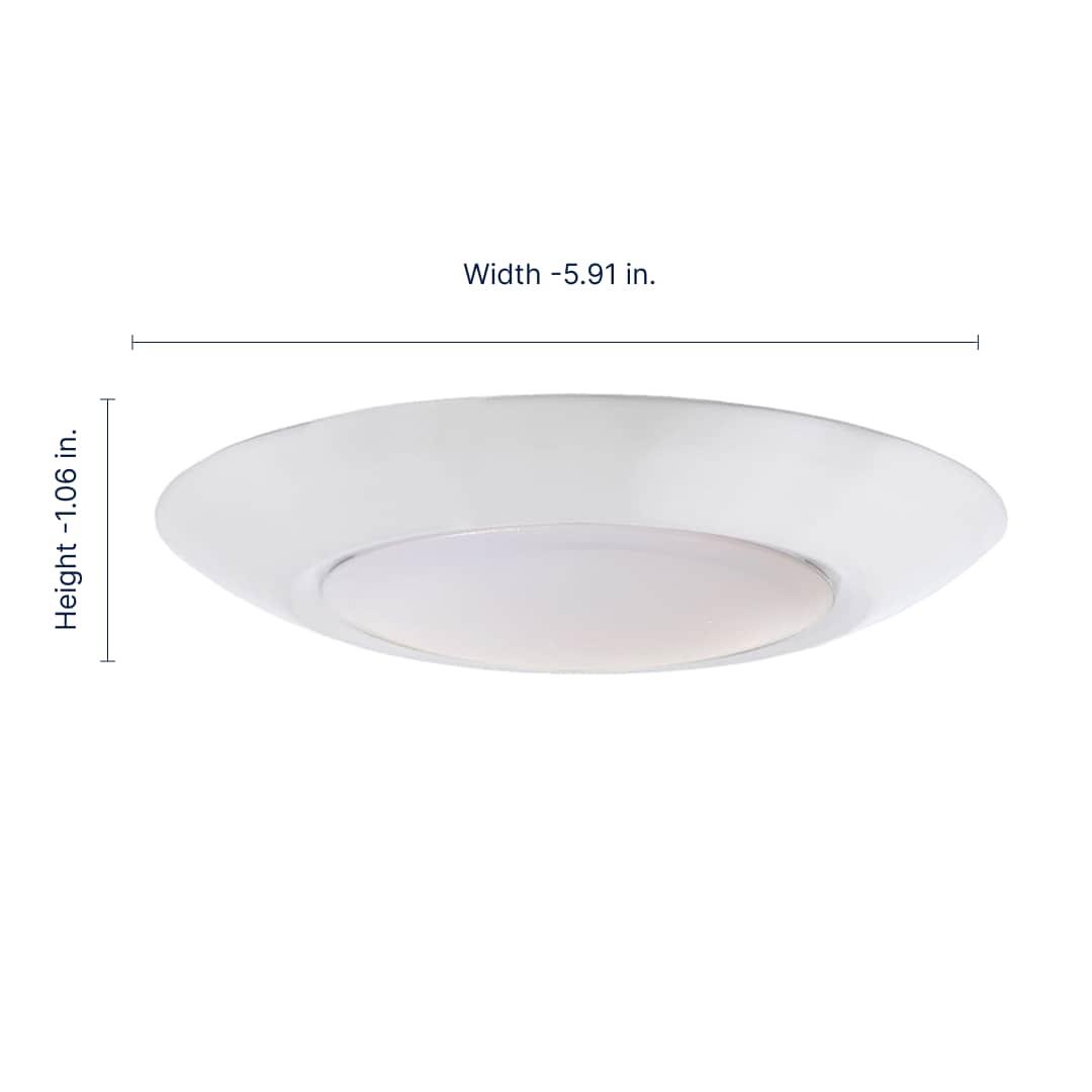 Craftmade Lighting Soul 1 - Light Flush Mount in  Flat Black/Brushed Polished Nickel