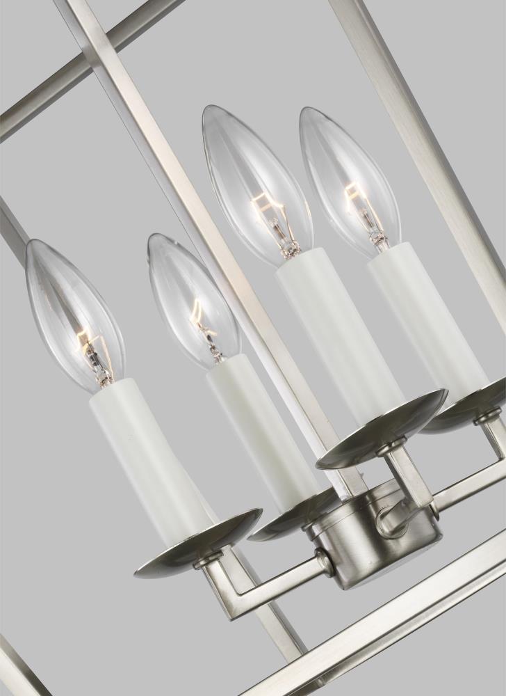 Gala Pendant Light - Brushed Nickel / 14"W