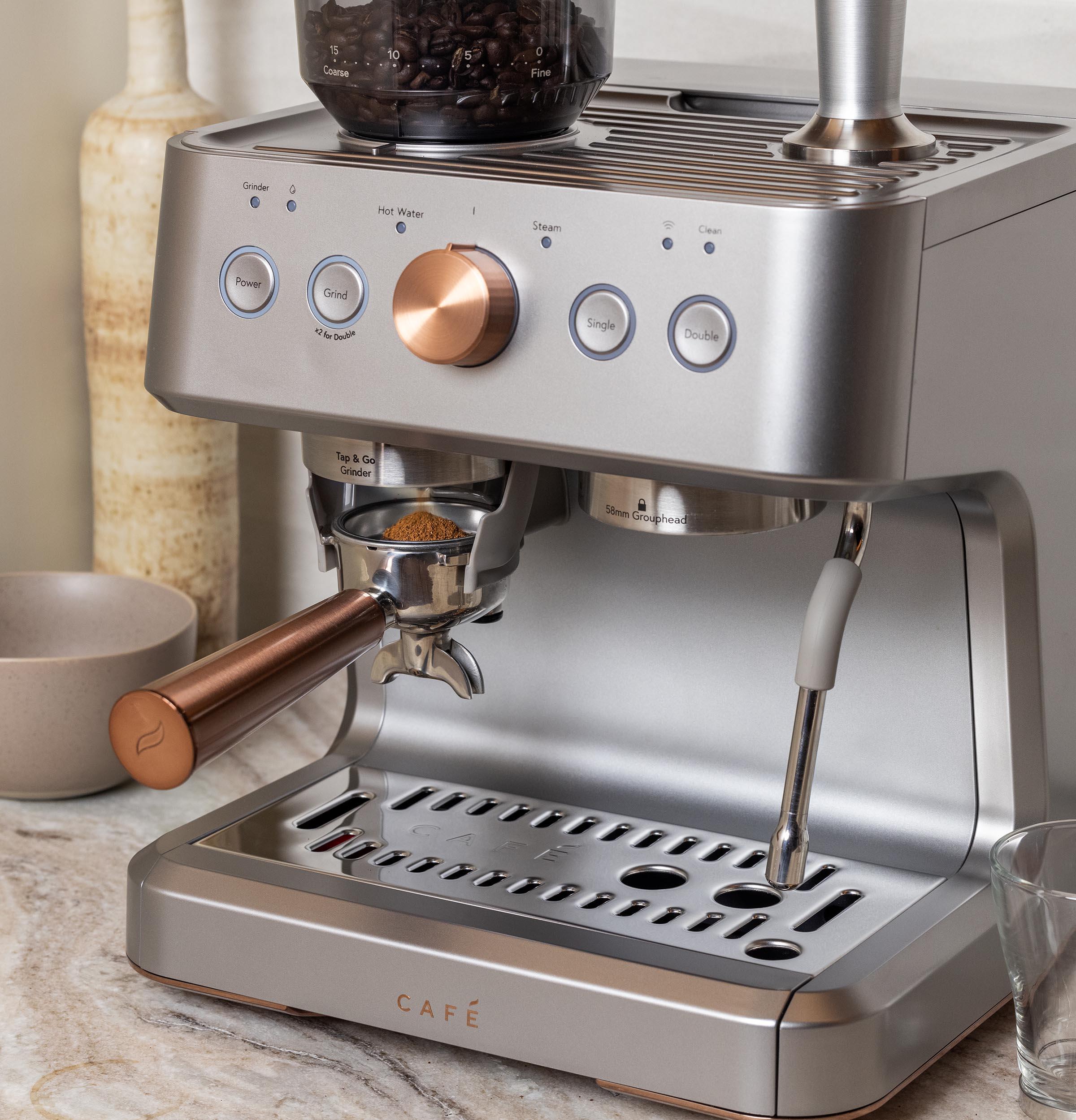 Café™ Stainless Steel Bellissimo Semi-Automatic Espresso Machine