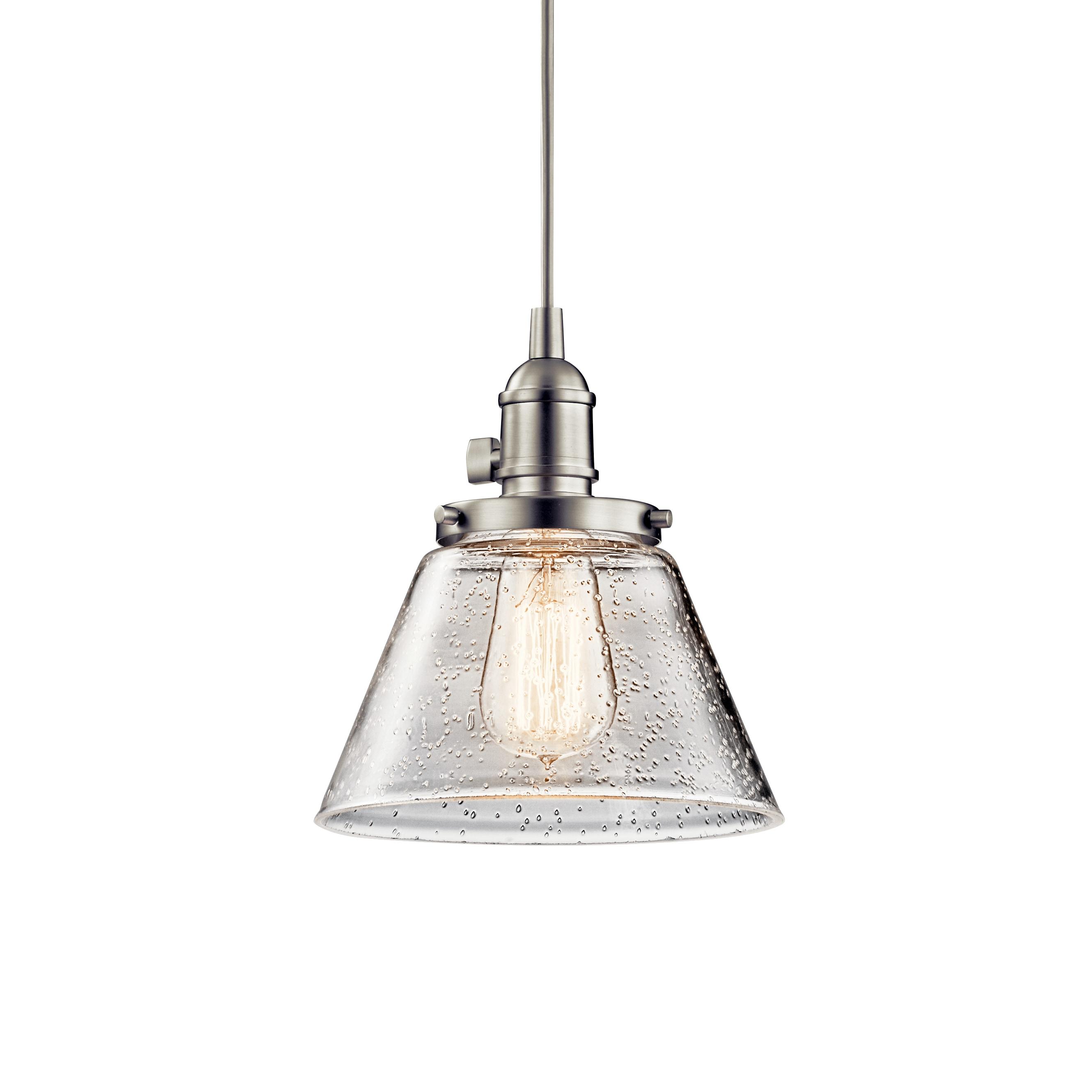 Kichler Lighting Avery 1 - Light Pendant in  Brushed Nickel