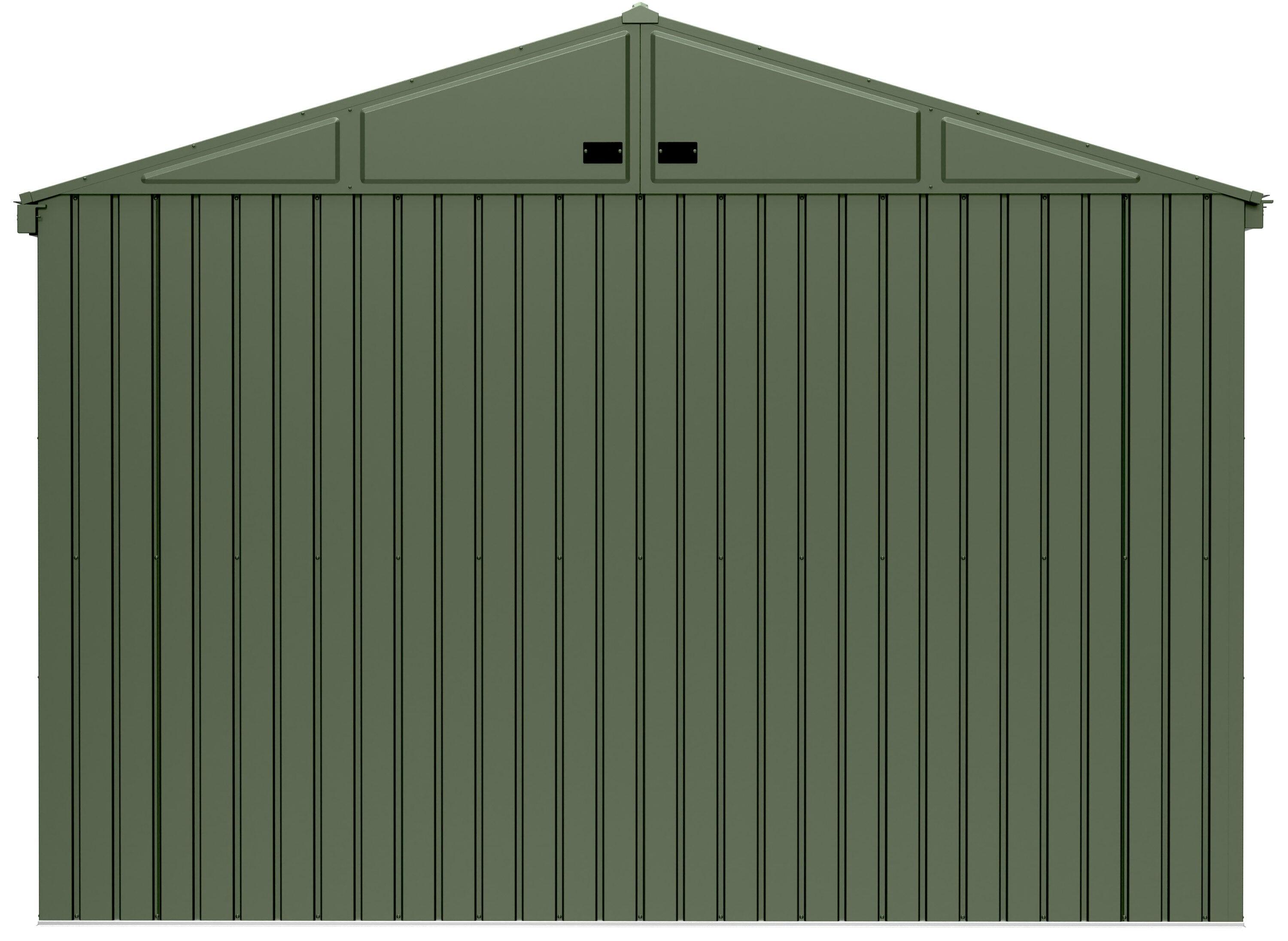 Arrow Scotts Lawn Care Storage Shed, 10x12, Green