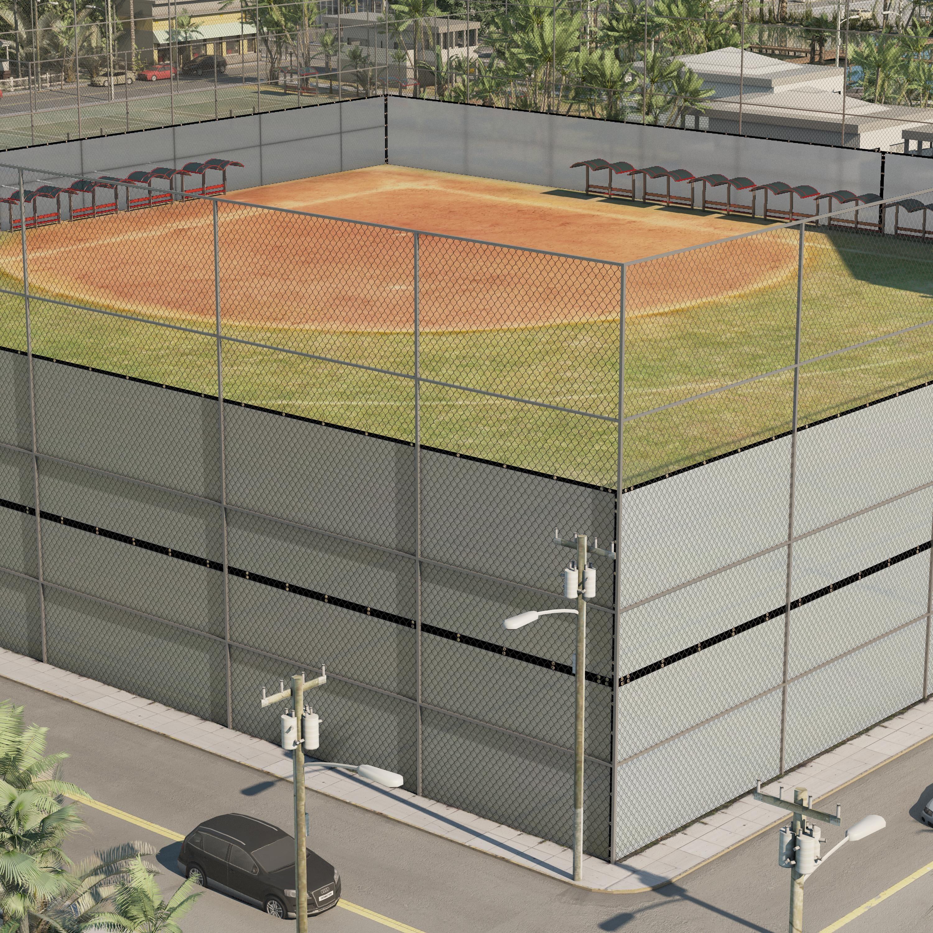 Colour Tree 50' x 8' Grey Polyethylene Outdoor Panel Privacy Screen