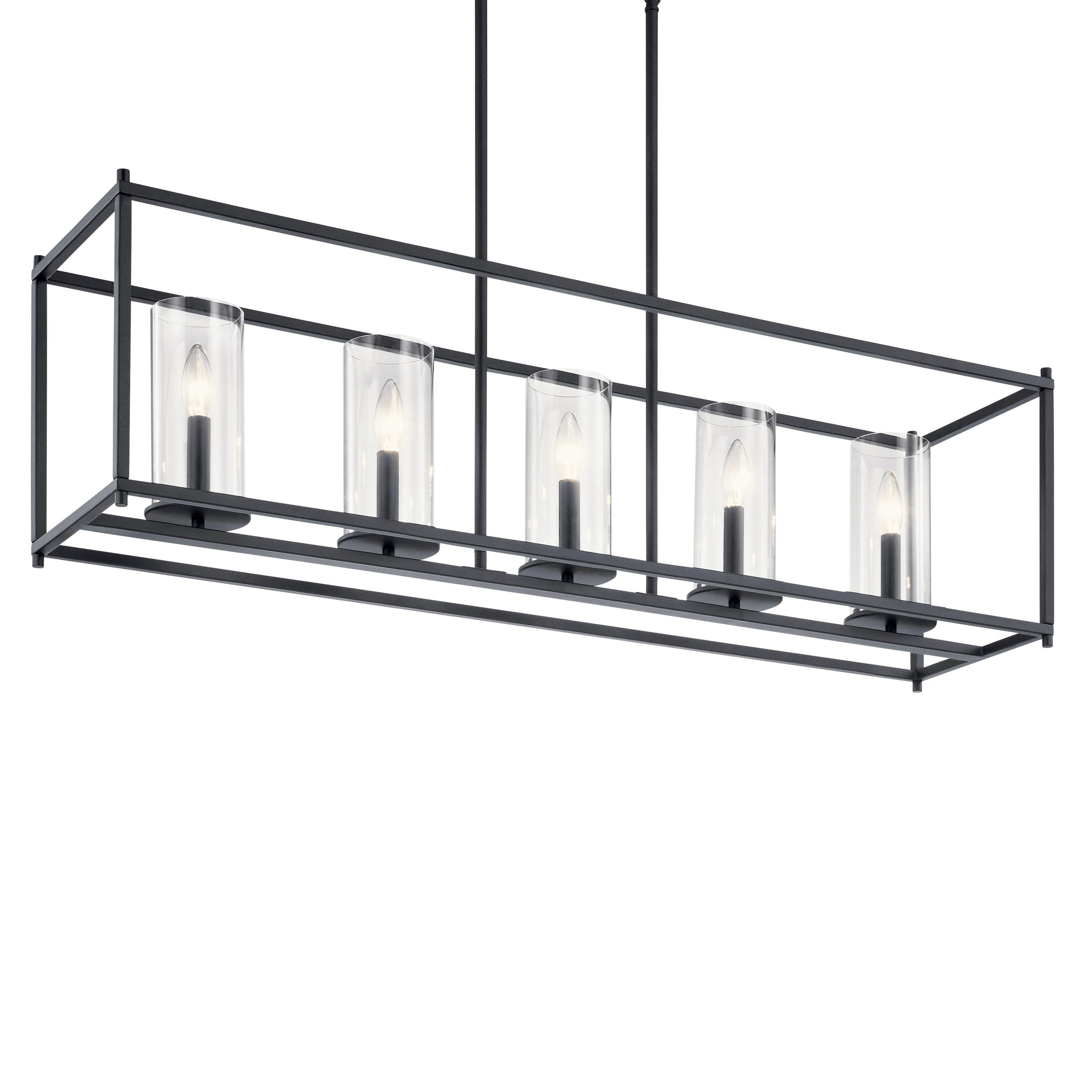Kichler Lighting Crosby 5 - Light Chandelier in  Black
