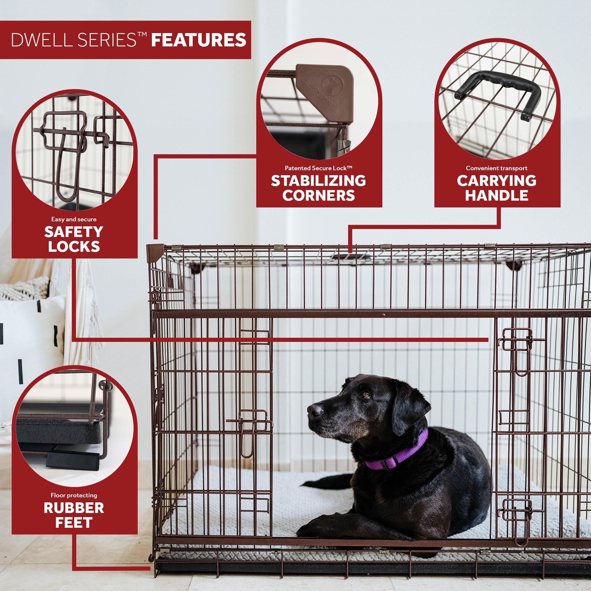 Lucky Dog Lucky Dog Dwell Series Crate - Bronze Finish