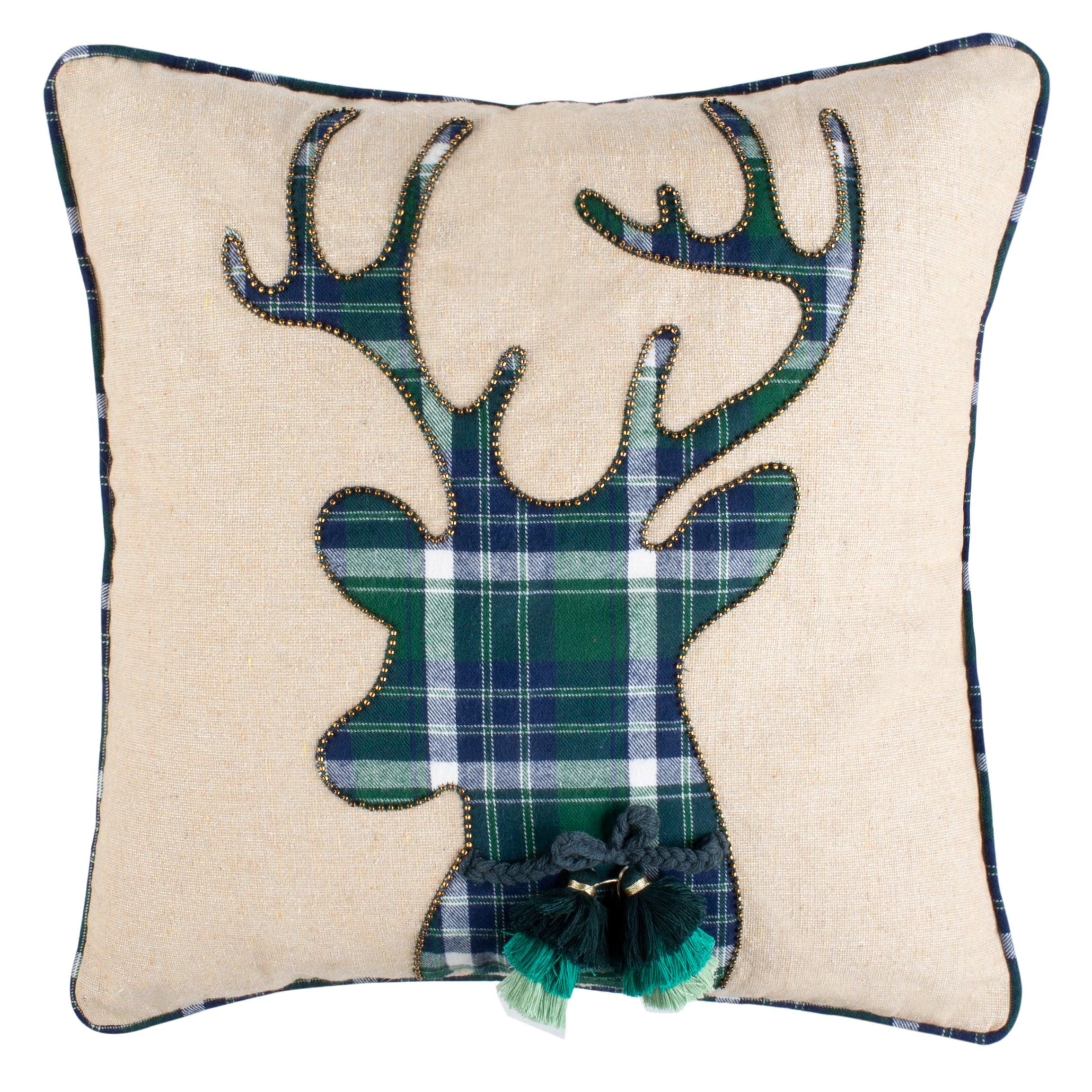 Safavieh Blitz Appliqued Reversible Throw Pillow