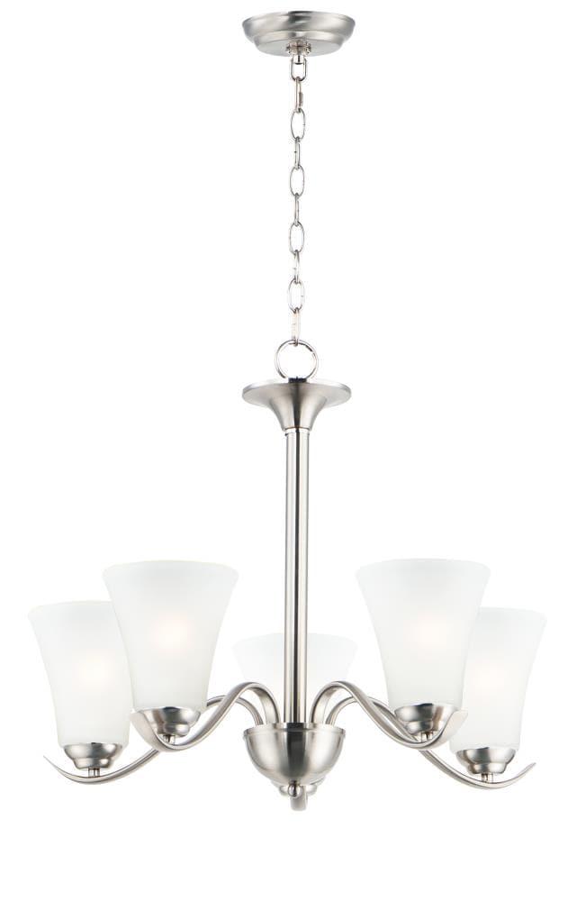 Maxim Lighting Vital 5 - Light Chandelier in  Satin Nickel