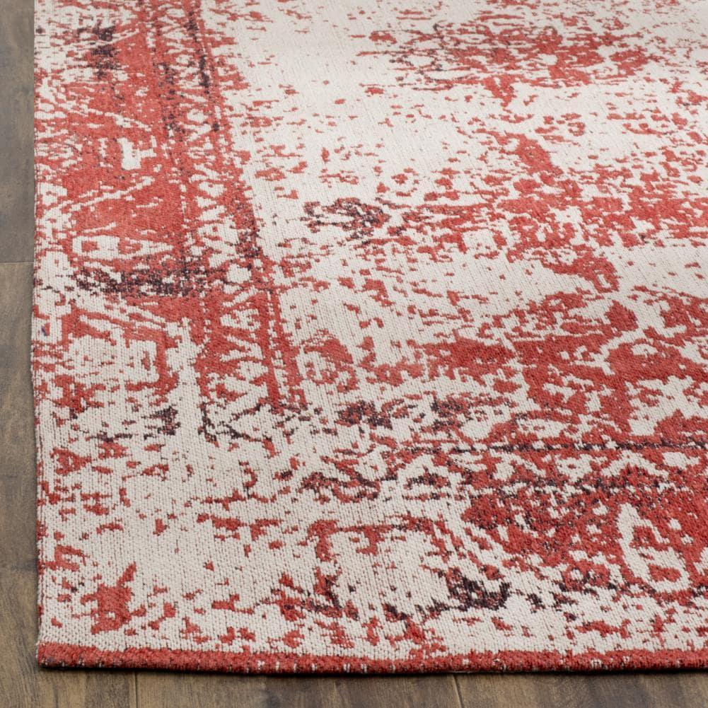 Classic Vintage CLV125 Power Loomed Area Rug - Red - 5'x8' - Safavieh.