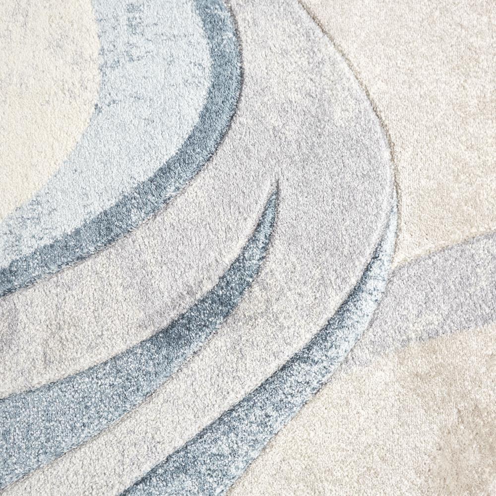 Home Dynamix Slade Contemporary Abstract Area Rug, Blue/Grey, 7'10"x10'6"