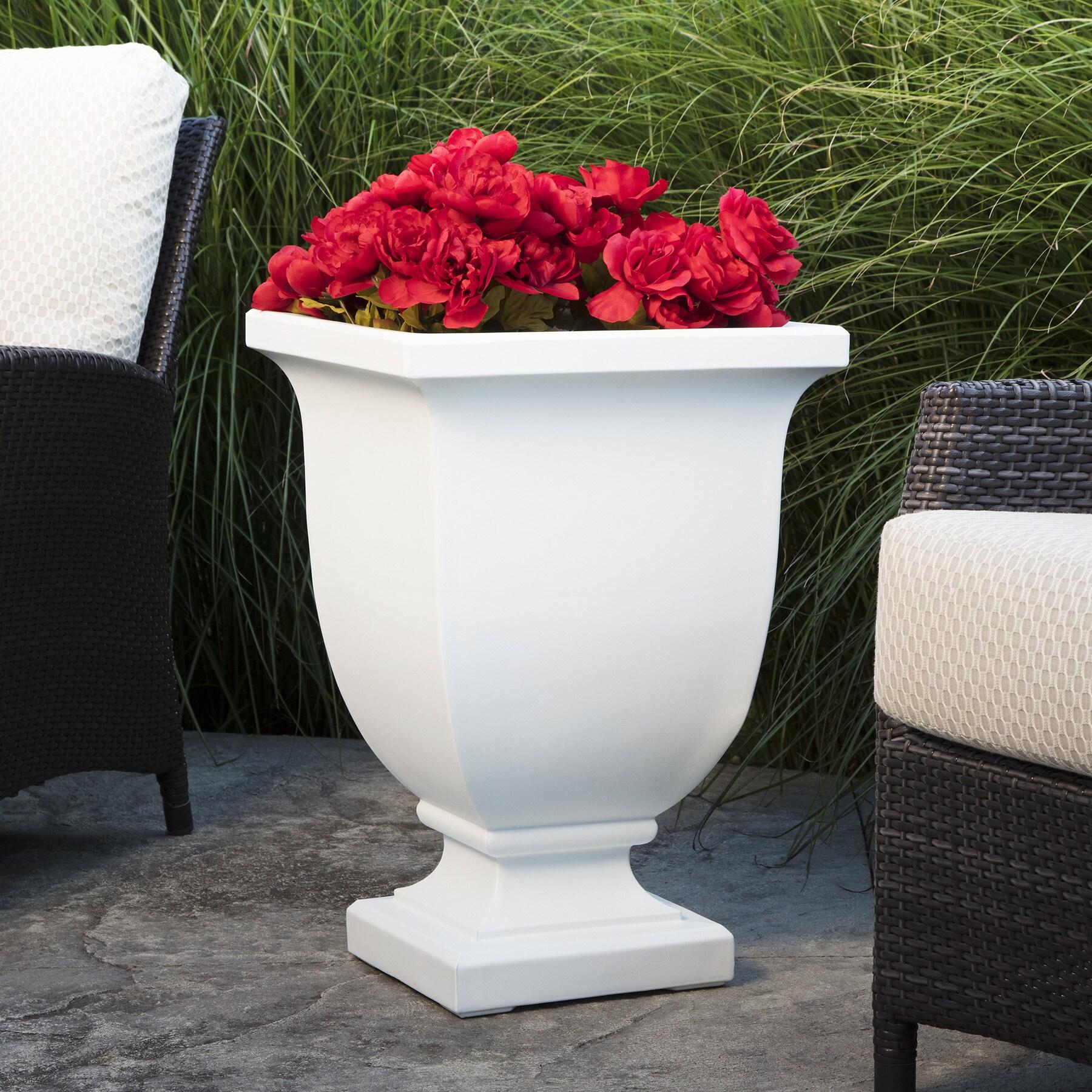 Red Barrel Studio® Arvia Self Water Resin Urn Planter