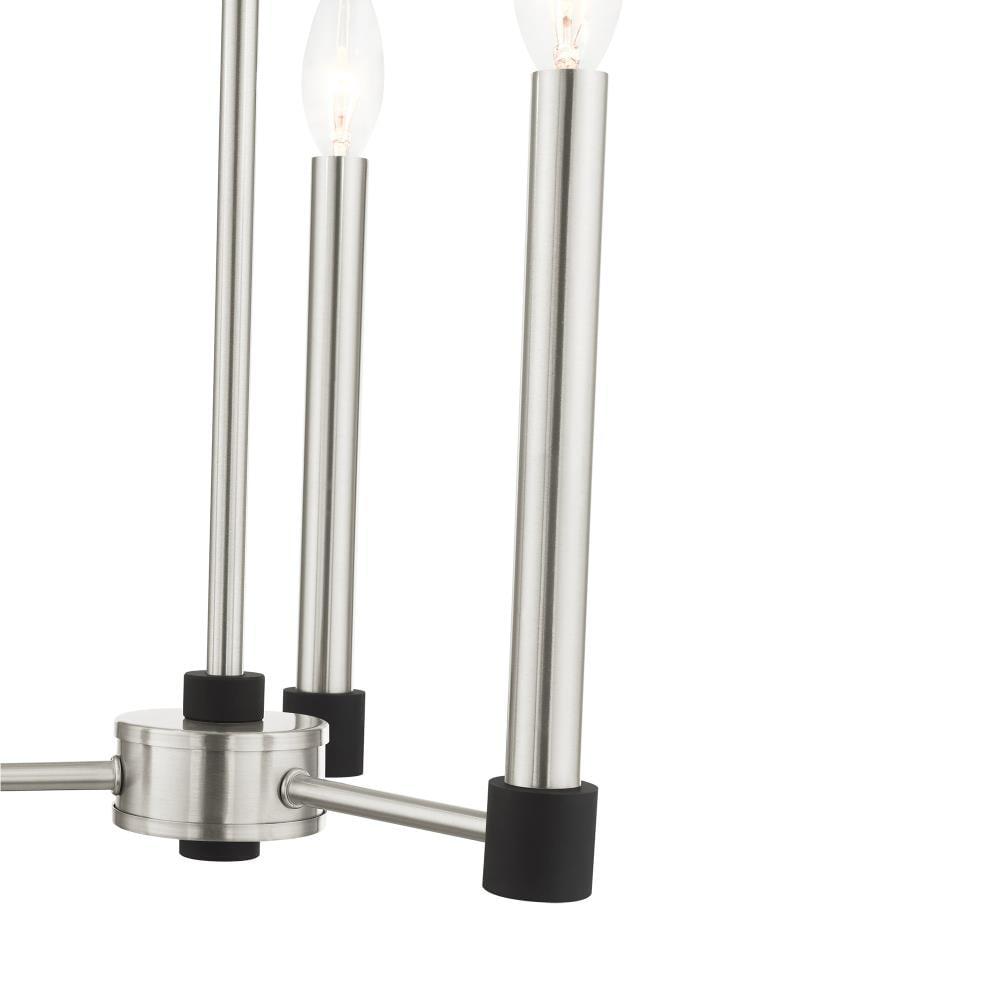 Livex Lighting Karlstad 3 - Light Chandelier in  Brushed Nickel