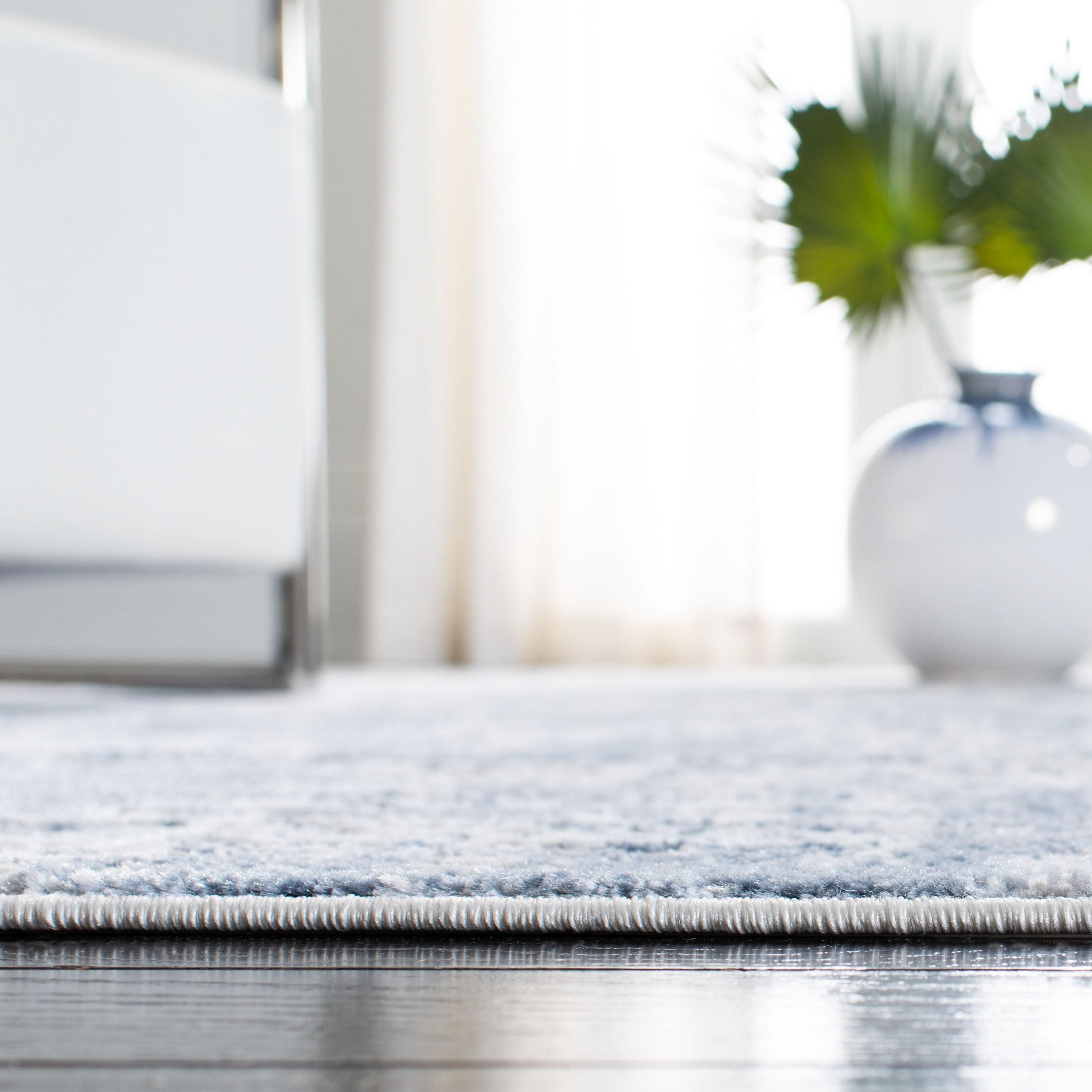 Amelia ALA786 Power Loomed Area Rug - Ivory/Blue - 8'9"x11'9" - Safavieh.