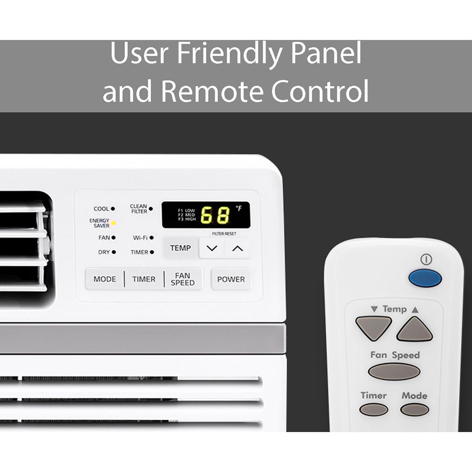 12,000 BTU Window Air Conditioner with Remote