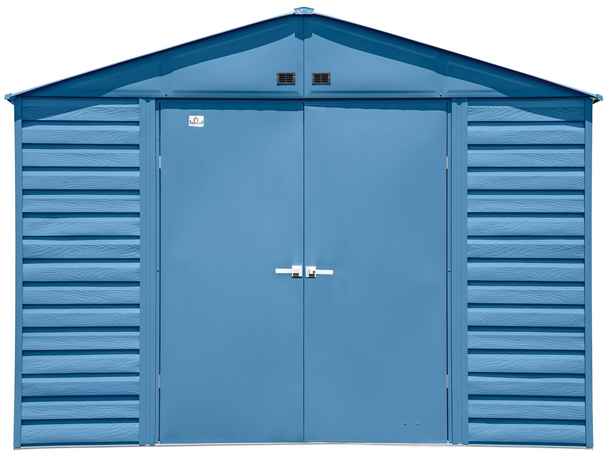 Arrow 10 ft. W x 12 ft. D Metal Storage Shed