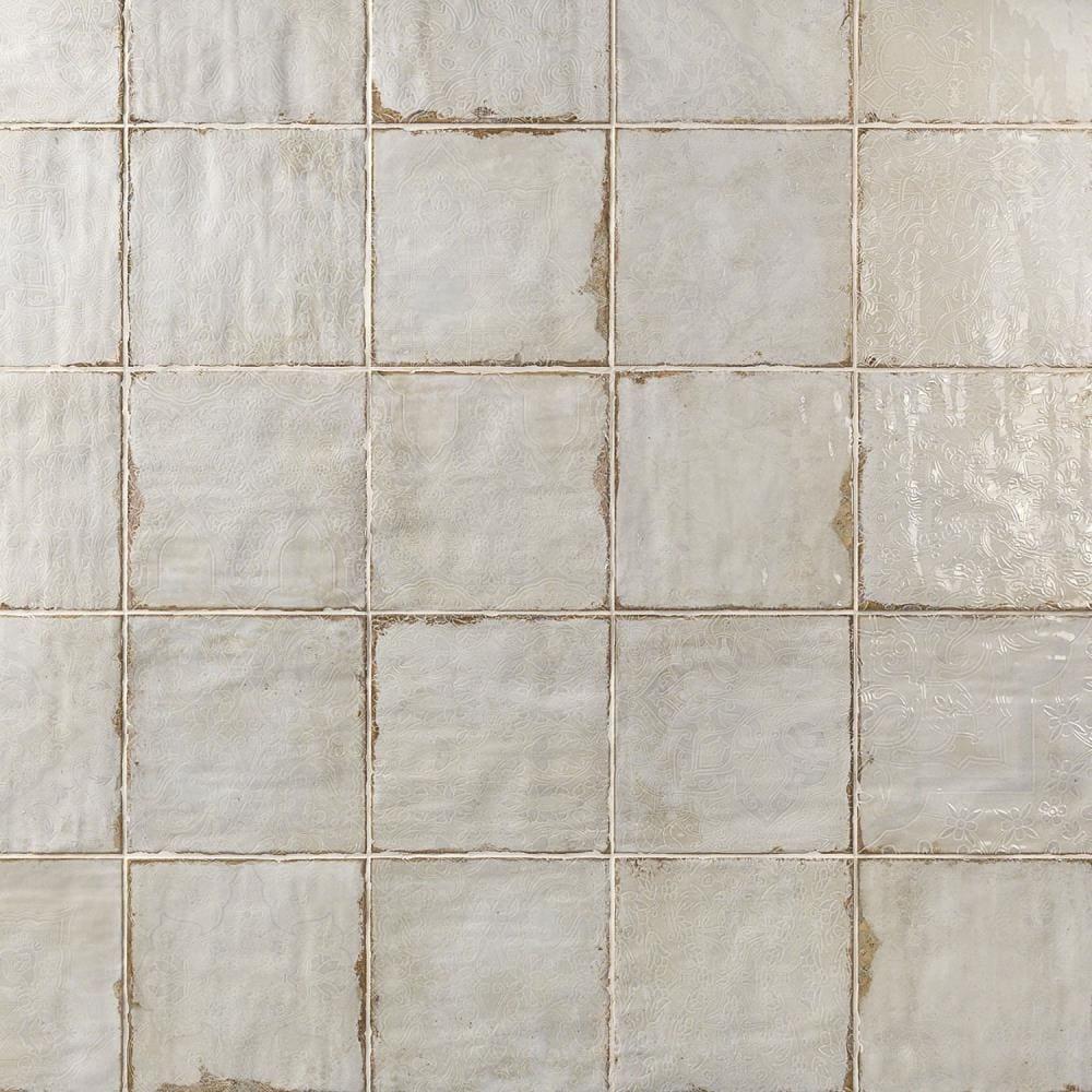 TileBar Angela Harris Dunmore Blu 8X8 Matte Ceramic Floor Tile | Perigold