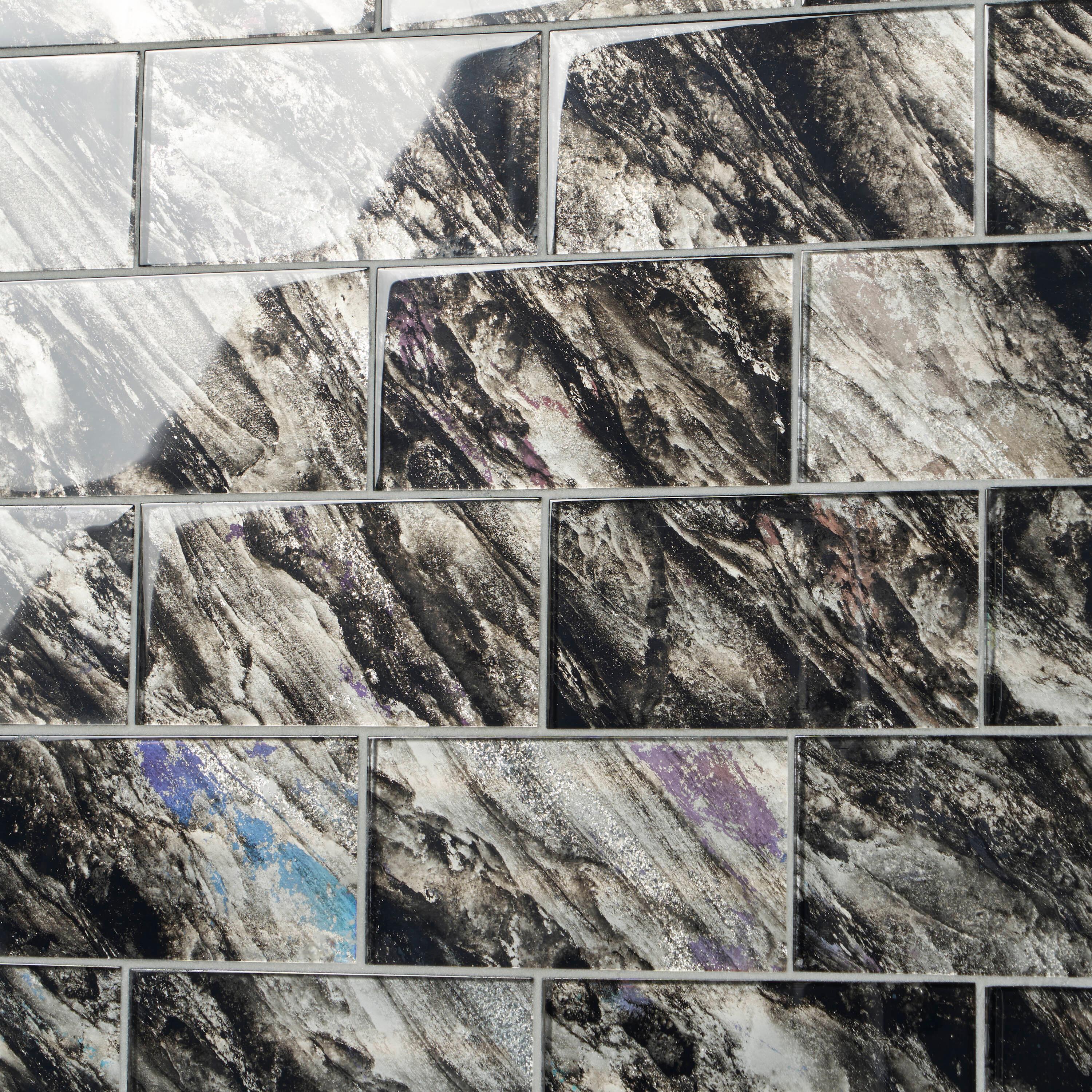 Bond Tile Wonder Glass 4.37 in. x 8.74 in. Polished Glass Wall Tile (5.3 Sq. Ft. / Case)