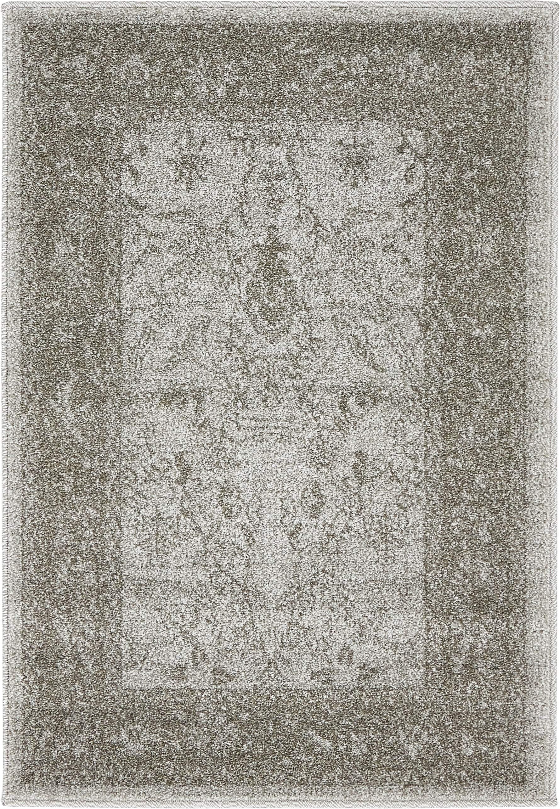 La Jolla Floral Light Gray 2' 2 x 3' 0 Area Rug