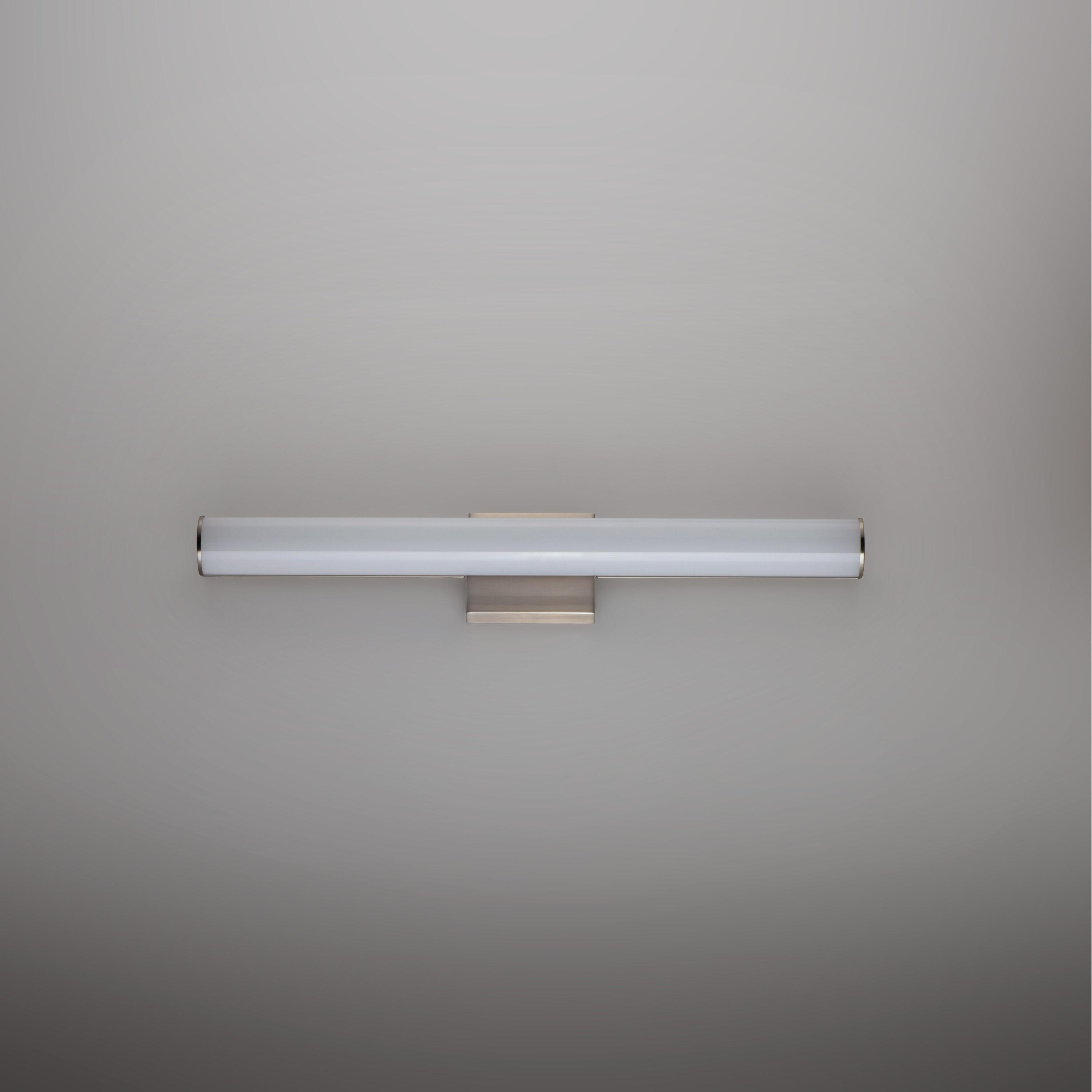 Maxim 52100SN 18 in. Rail Satin Nickel LED Bath Vanity Wall Light