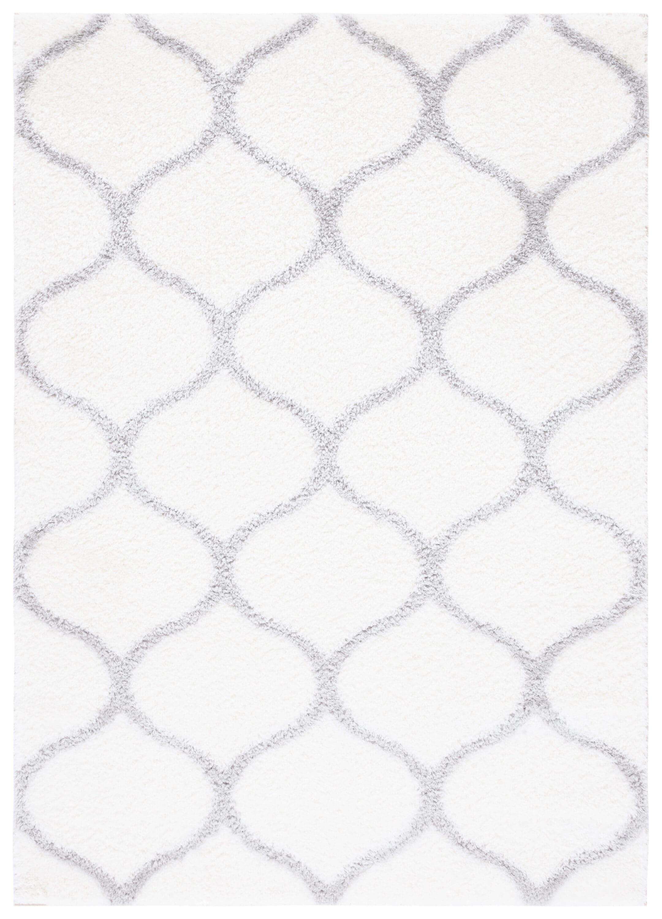 Red Barrel Studio® Tahoe Shag Performance Geometric Rug