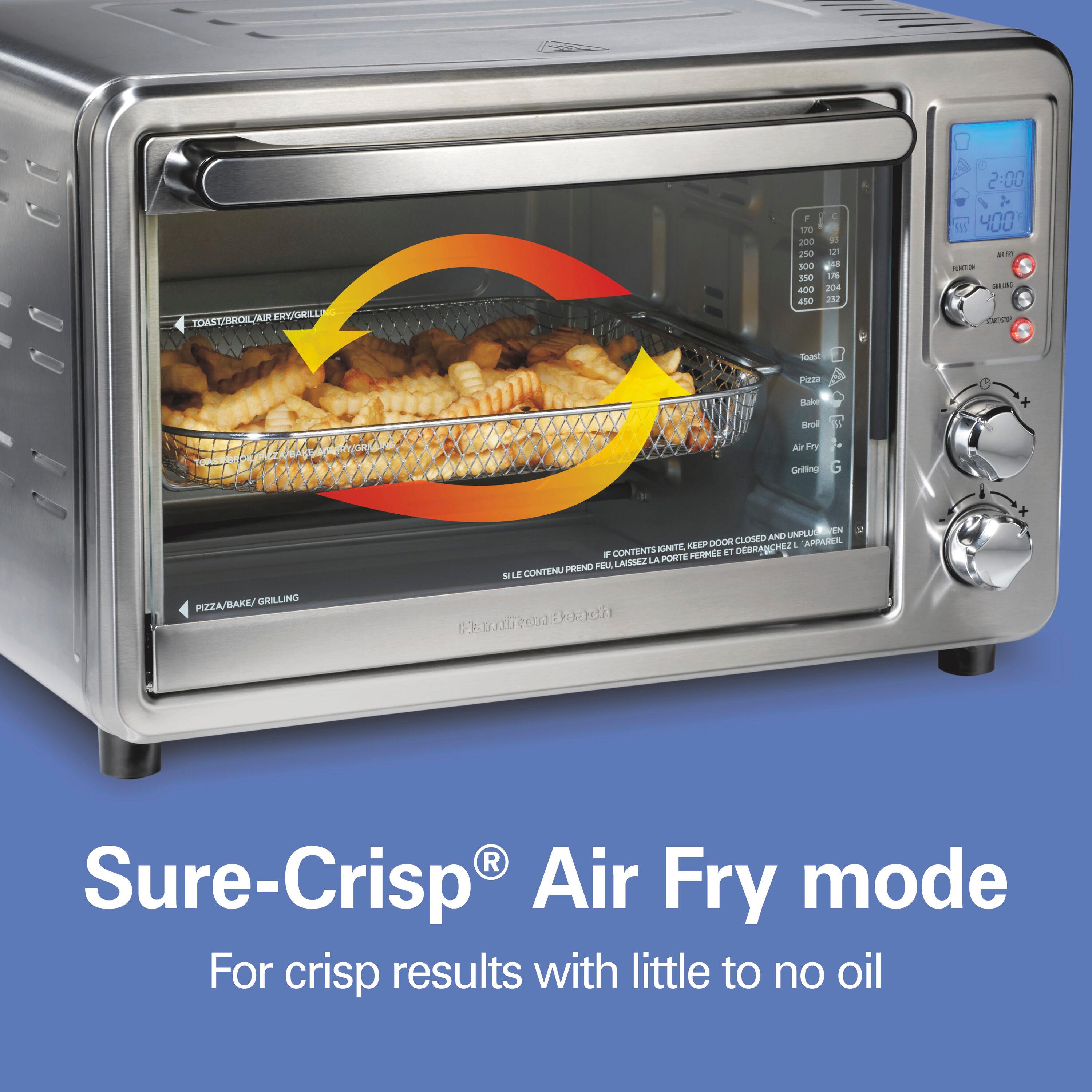 Hamilton Beach® Sure-crisp® Air Fry & Grilling Oven