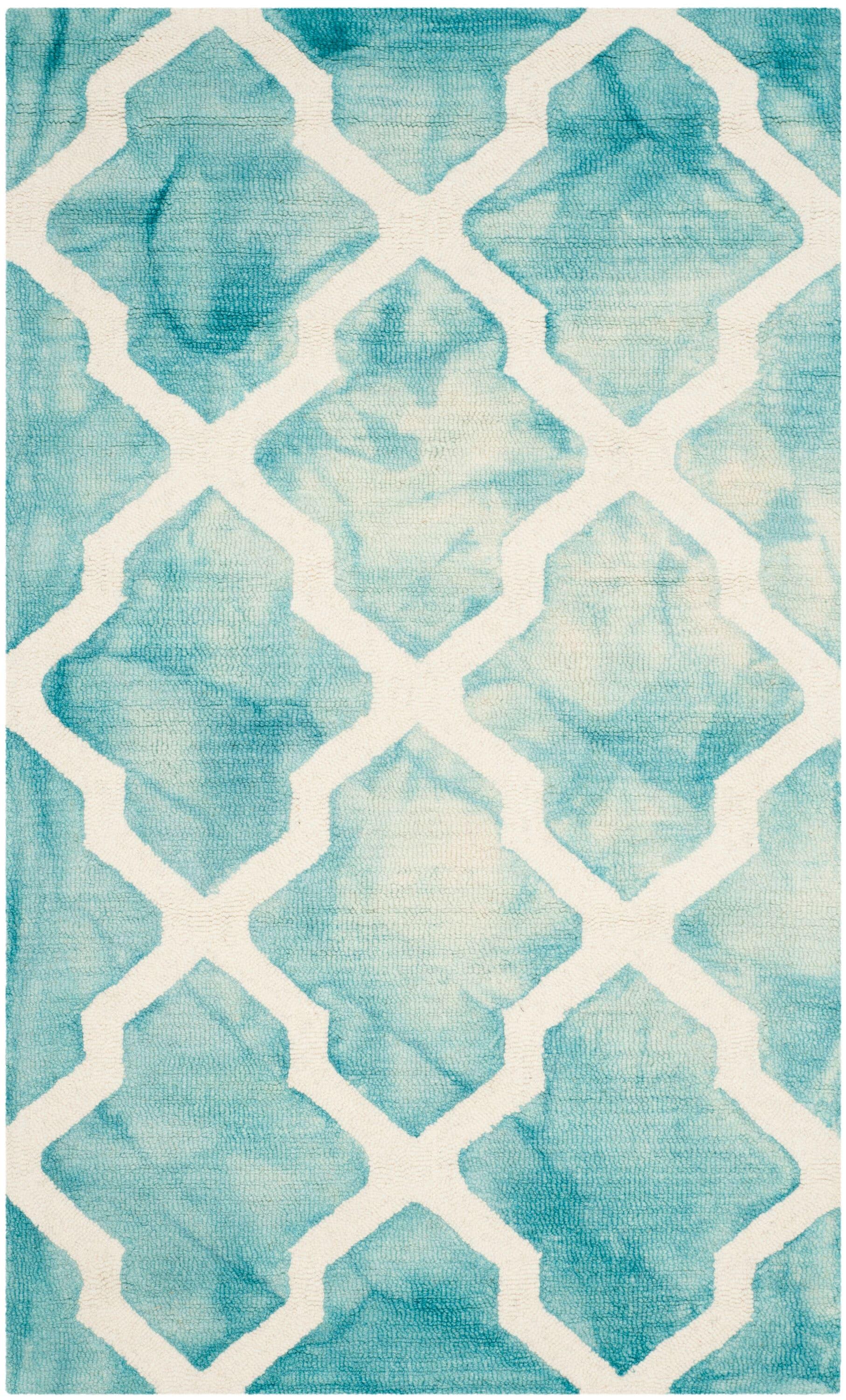 Orren Ellis Valdemaro Hand Tufted Wool Geometric Rug