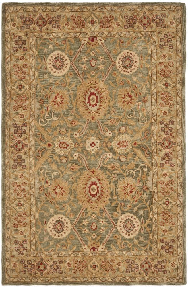 Anatolia AN516 Hand Tufted Indoor Area Rug - Brown/Ivory - 5'x8' - Safavieh