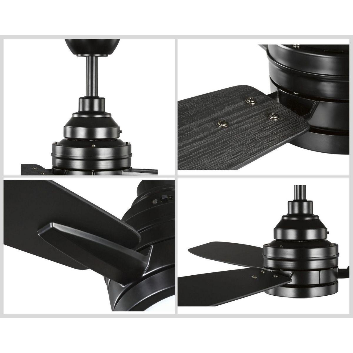 Gaze Collection 60" LED Three-Blade Ceiling Fan