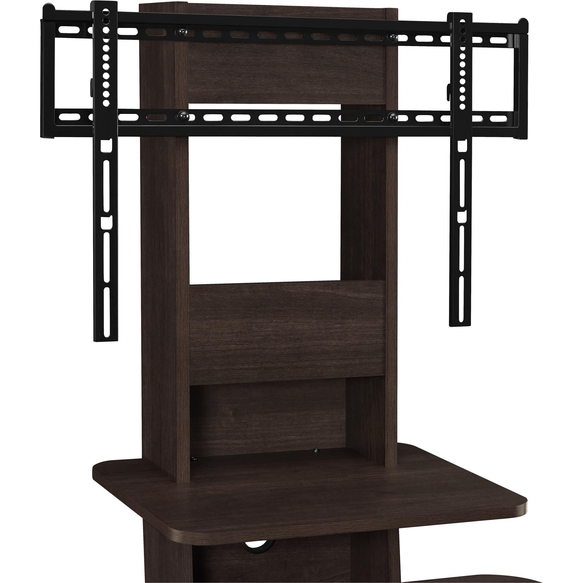 Galaxy TV Stand with Mount and Drawers for TVs up to 70", Espresso