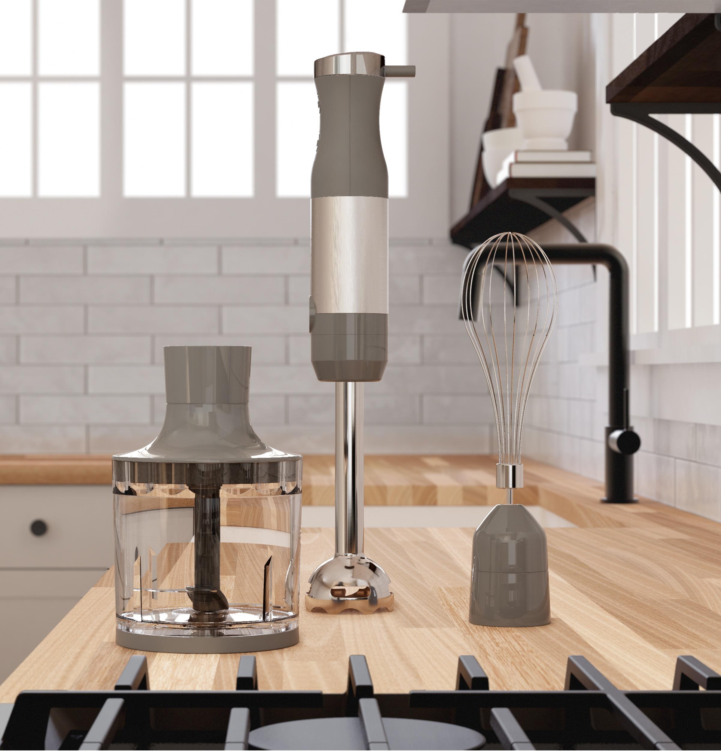 GE Immersion Blender with Accessories