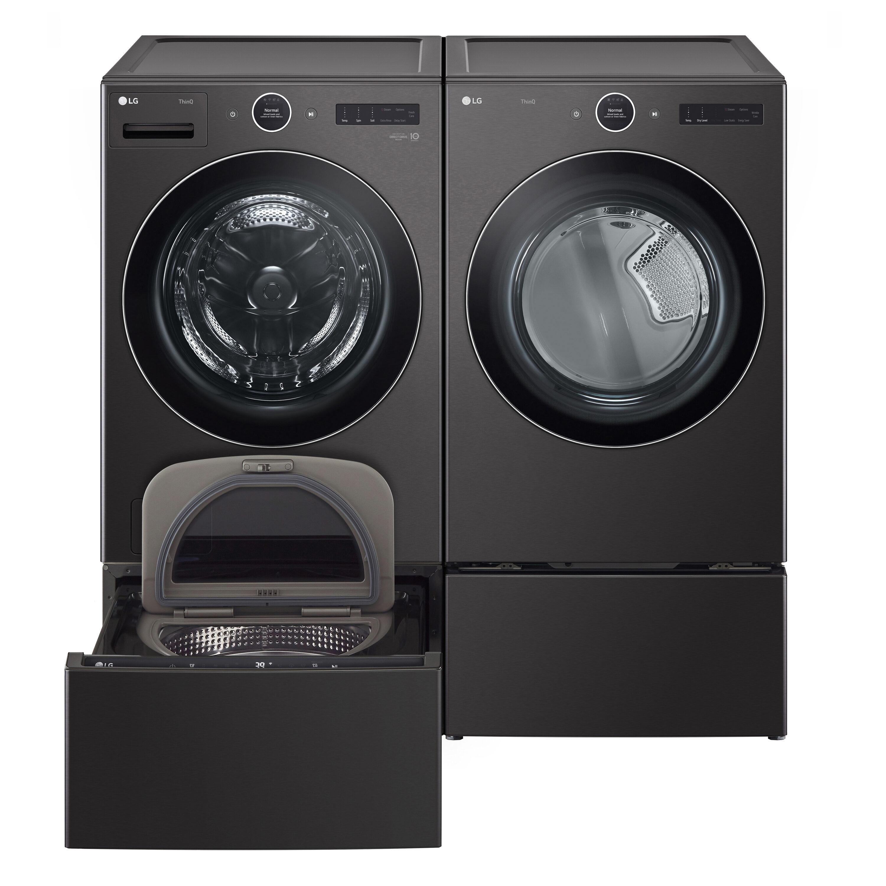 LG 5.0 cu. ft. Mega Capacity Smart Front Load Washer with AI DD 2.0 Built-In Intelligence & TurboWash 360°