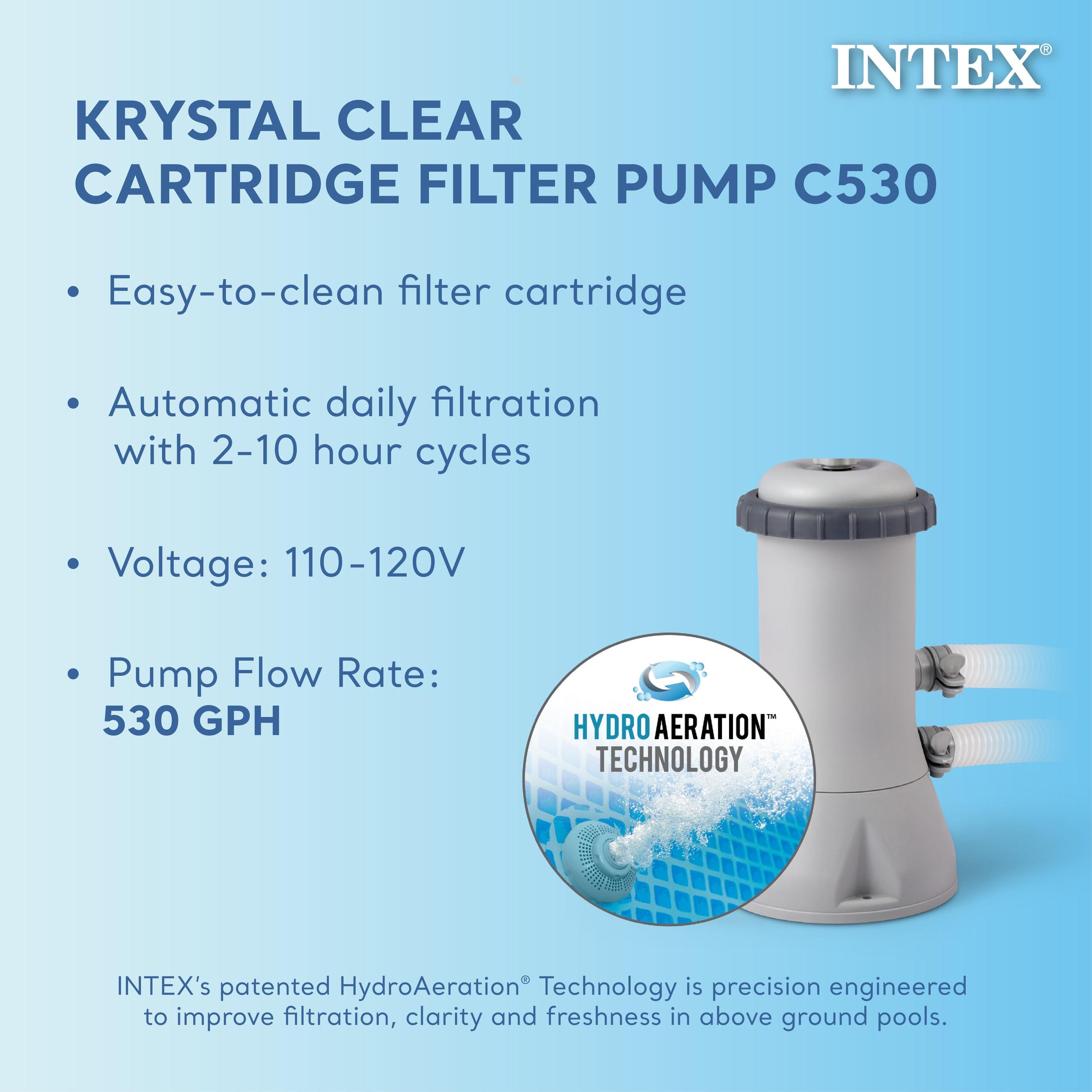 Intex Intex Easy Set Inflatable Kid Swimming Pool with Filter Pump