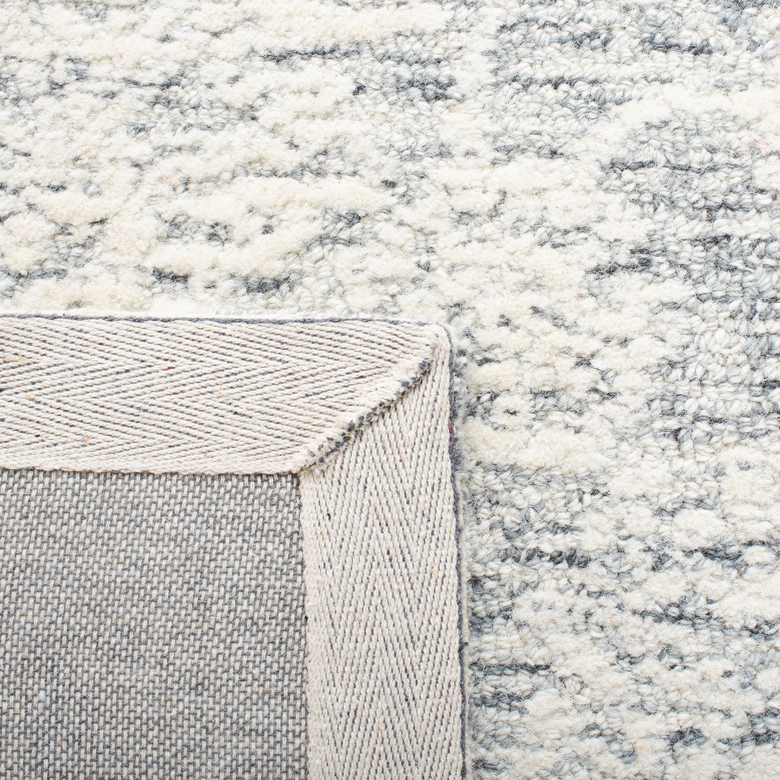 Metro MET806 Hand Tufted Area Rug - Natural/Grey - 8'x10' - Safavieh.