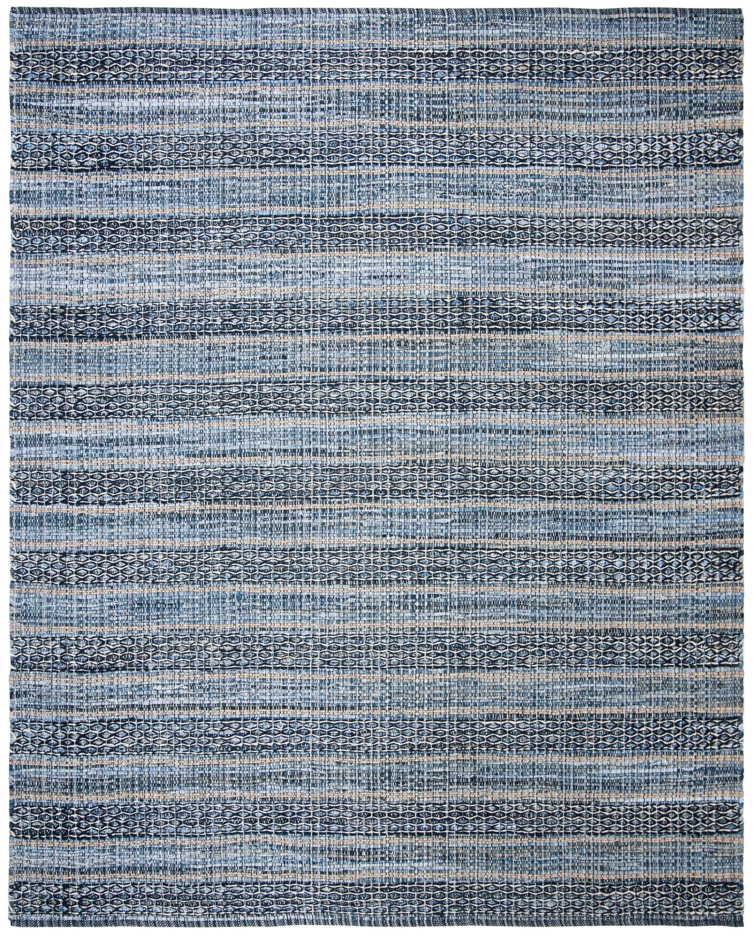 Montauk MTK418 Hand Woven Indoor Area Rug - Blue - 8'x10' - Safavieh