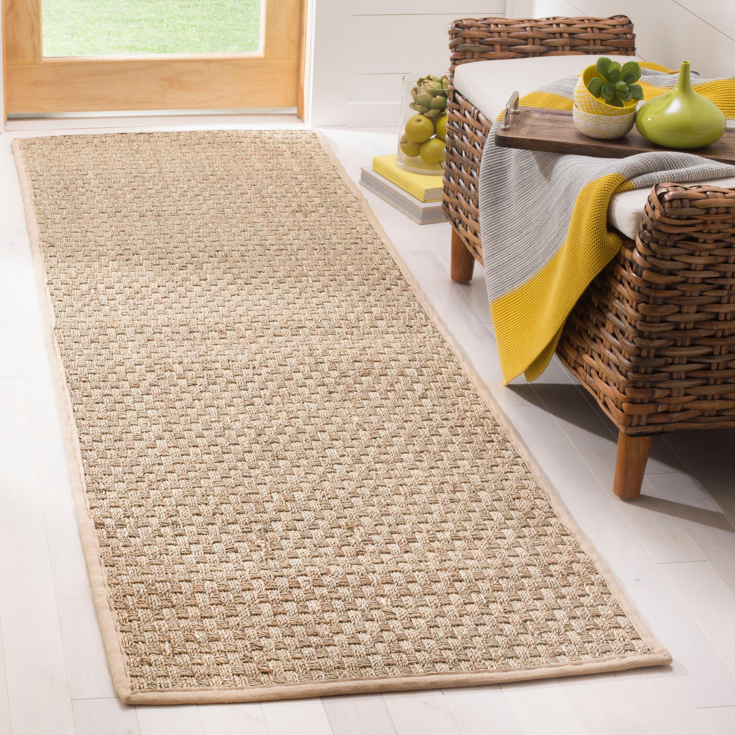 Natural Fiber NF114 Power Loomed Indoor Runner Rug - Natural/Beige - 2'6"x8' - Safavieh.