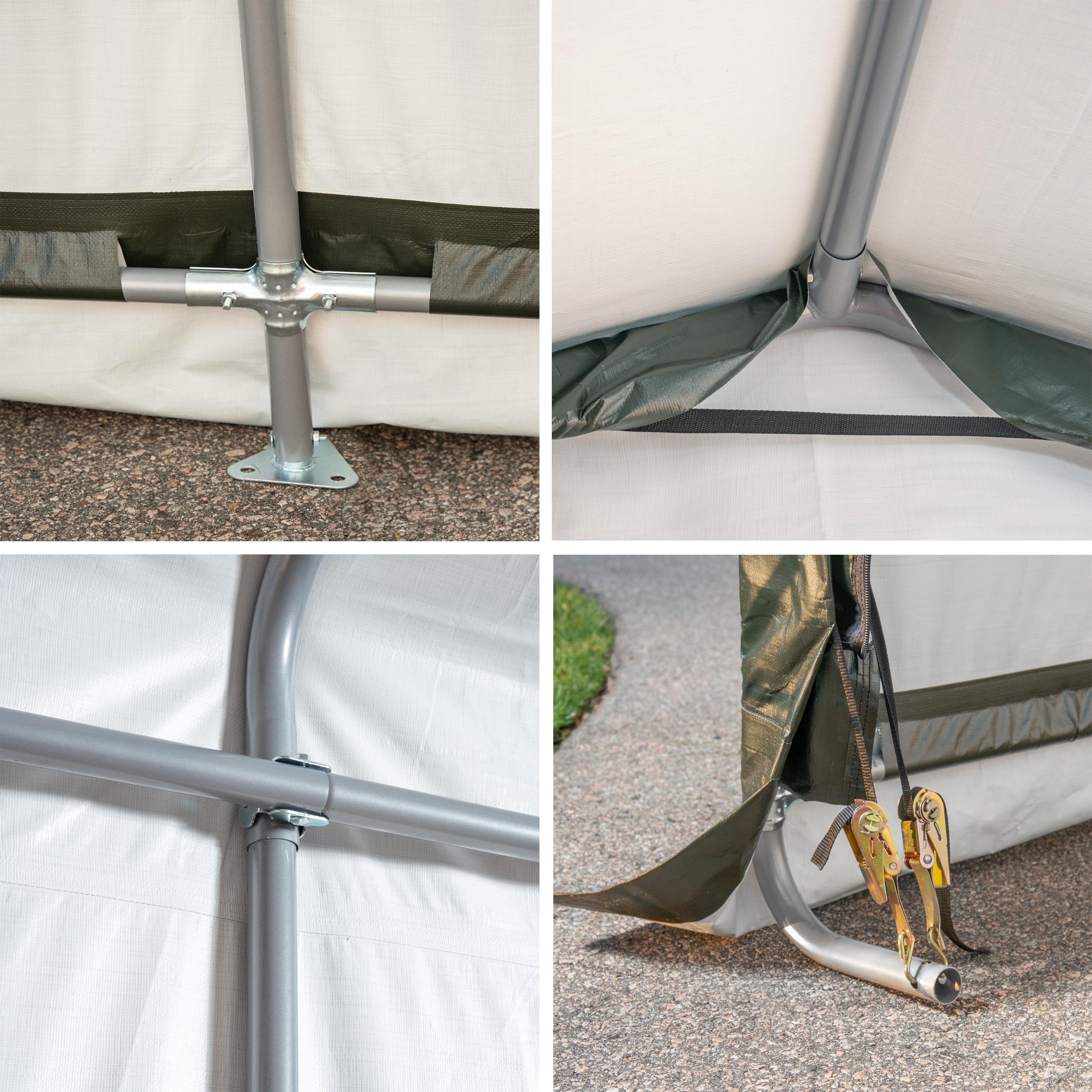 Scotts Storage Shed 10 x 15 x 8 Green Peak