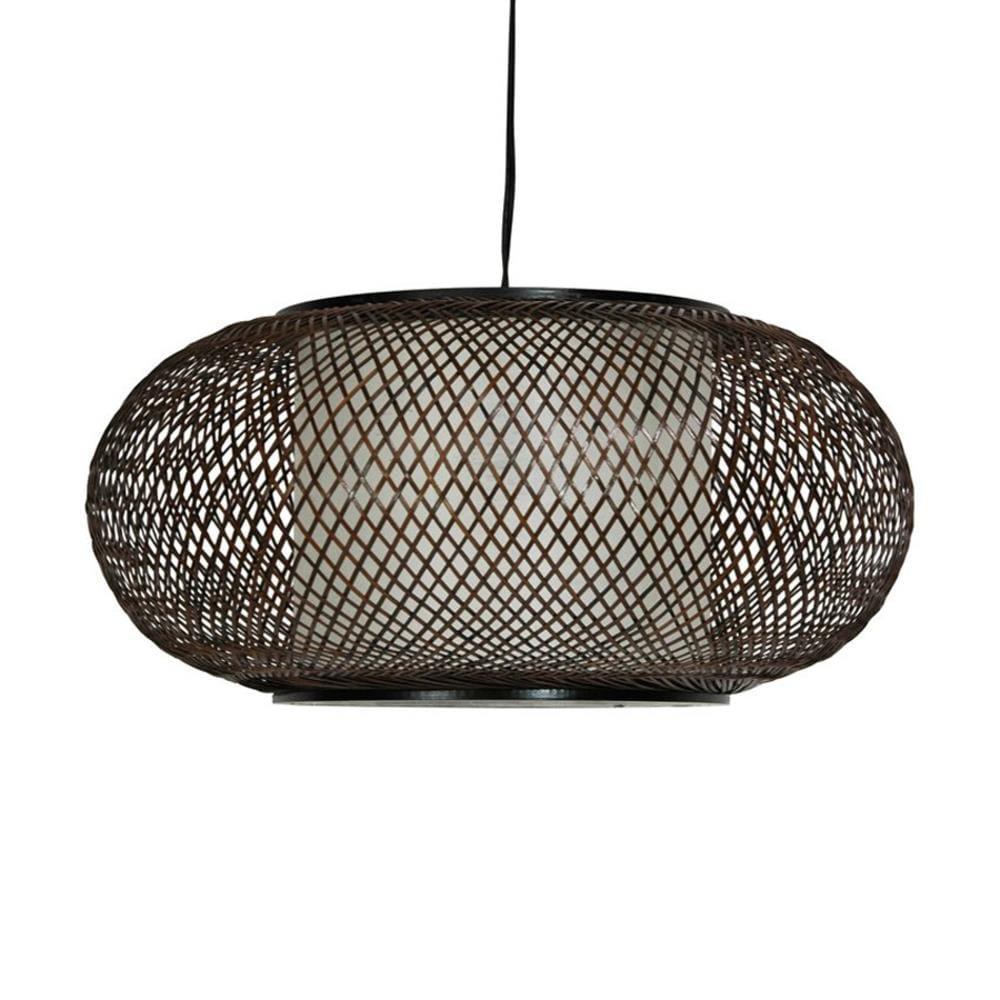 Oriental Furniture Kata Japanese Ceiling Lantern Pendant Light, Ceiling light, Japanese style, indoor