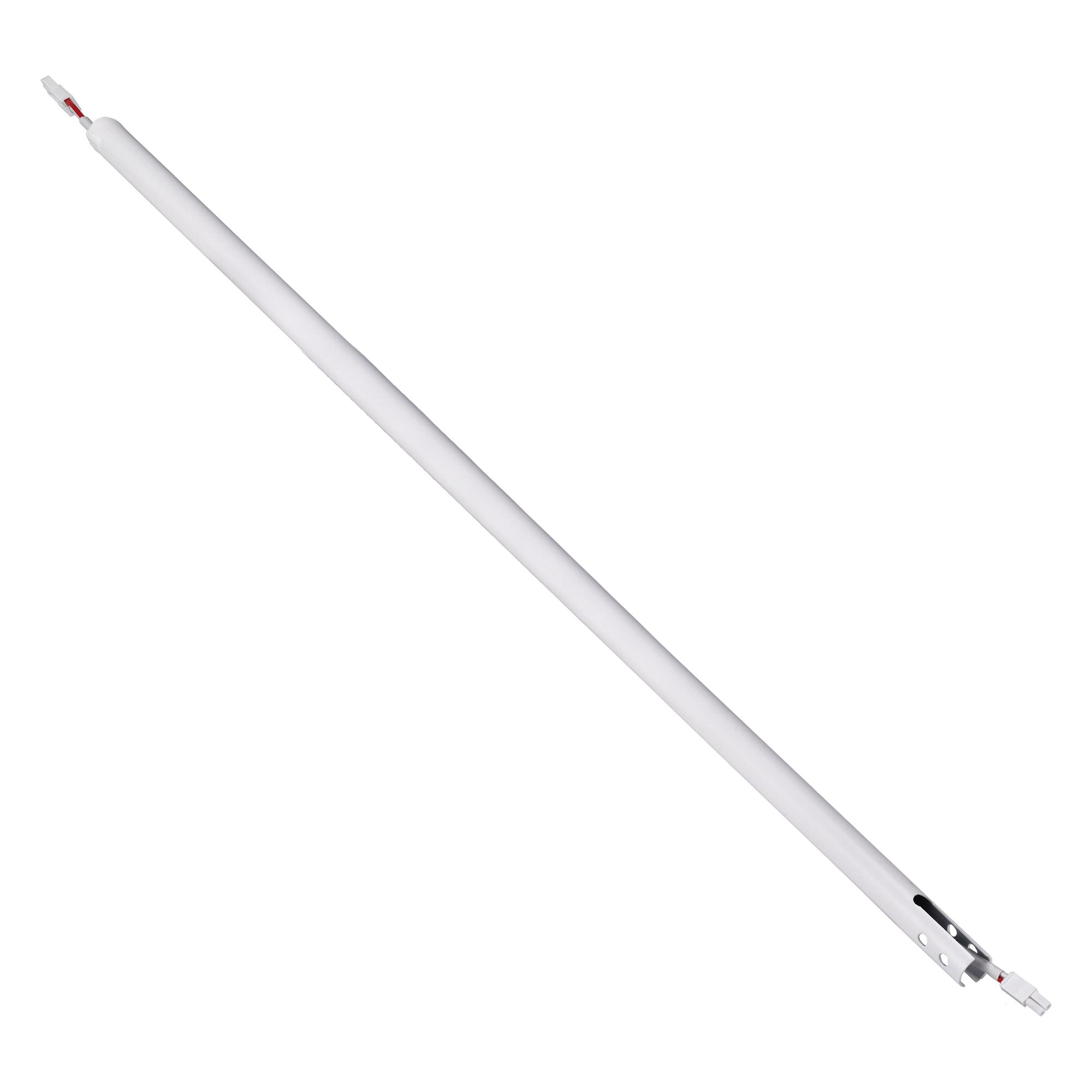 24" White Steel Indoor/Outdoor Ceiling Fan Downrod