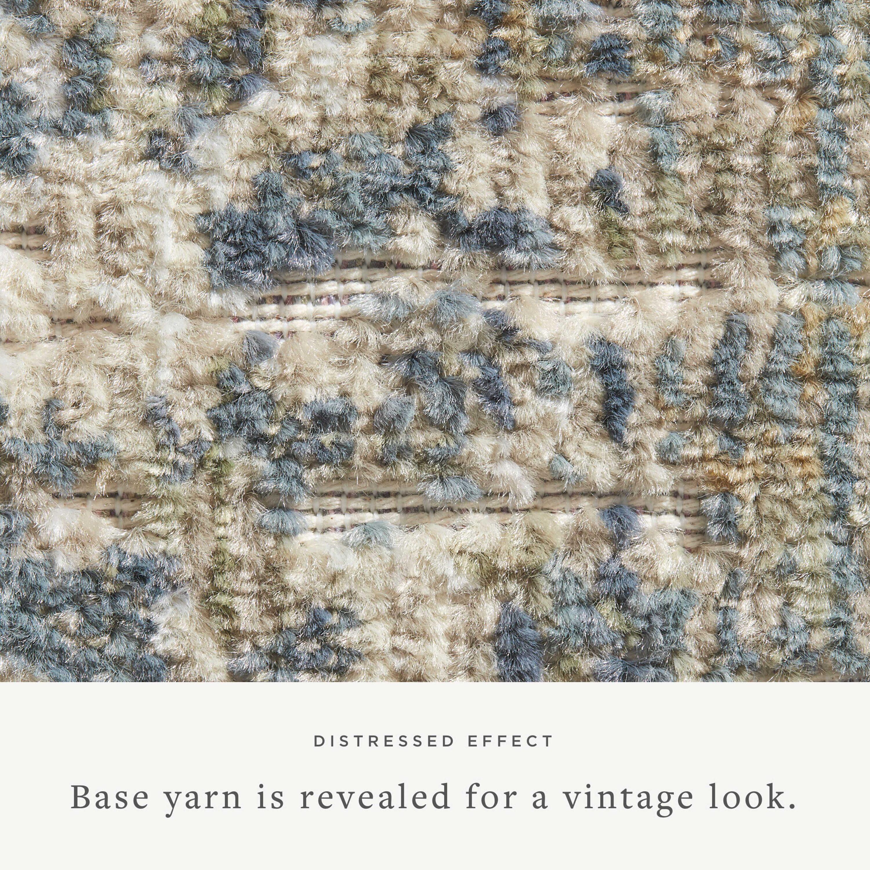 Rosemarie Rug by Chris Loves Julia x Loloi - Sand and Lagoon / 2'7" x 10' Runner