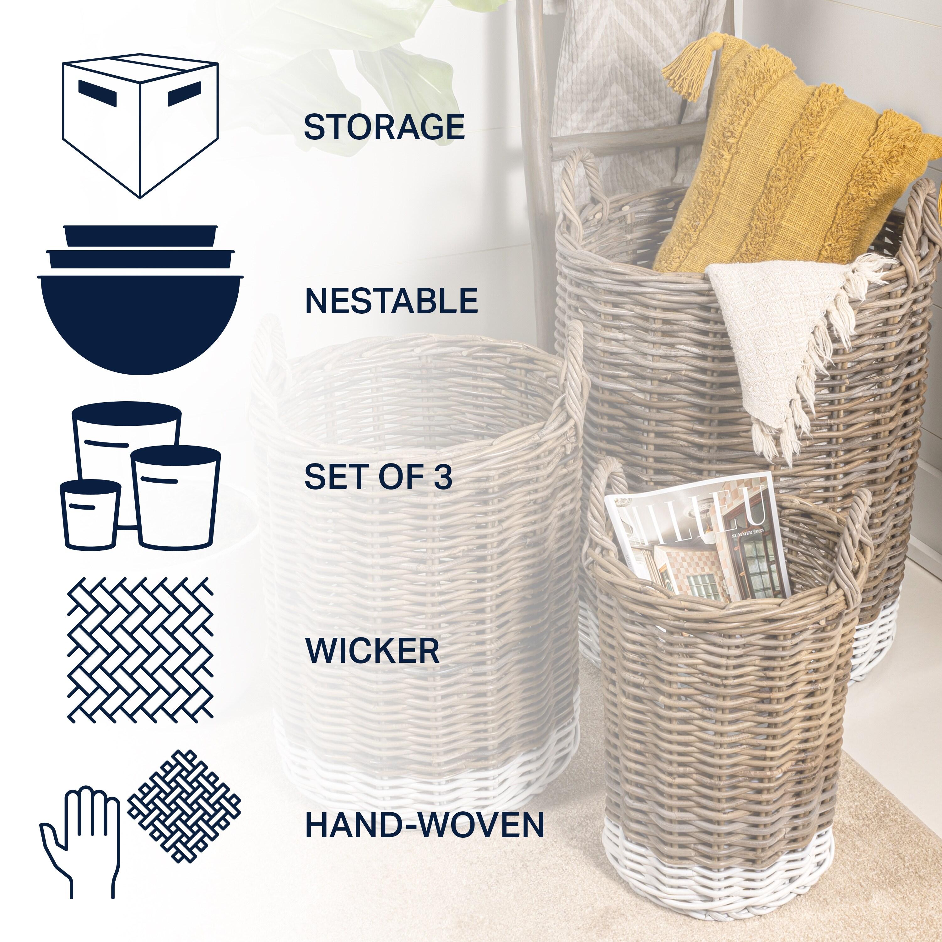 happimess Happimess Rattan Basket