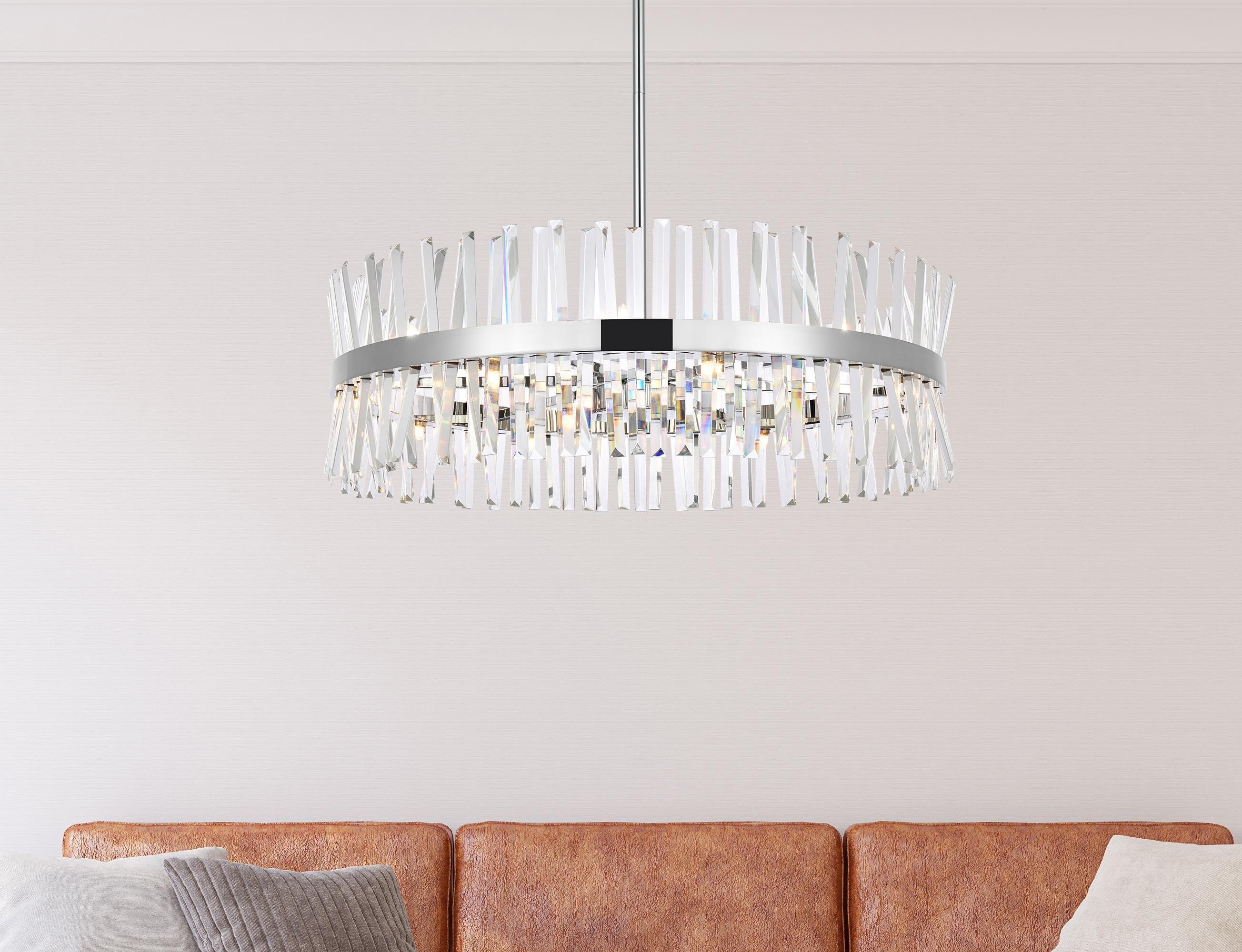 Elegant Lighting Serephina 16 - Light Chandelier in  Chrome