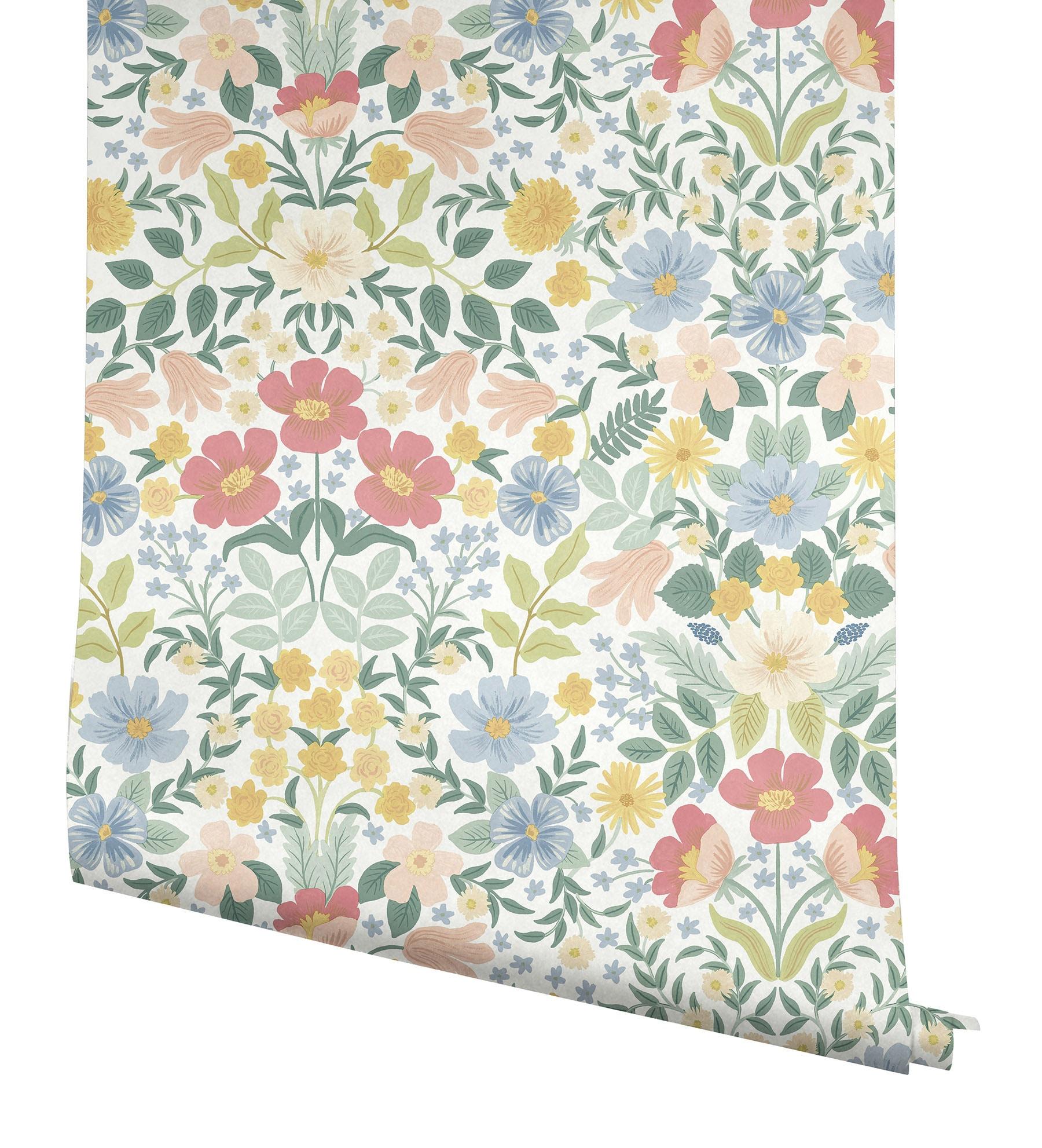 Bramble Garden 20" L x 27" W Peel and Stick Wallpaper Roll