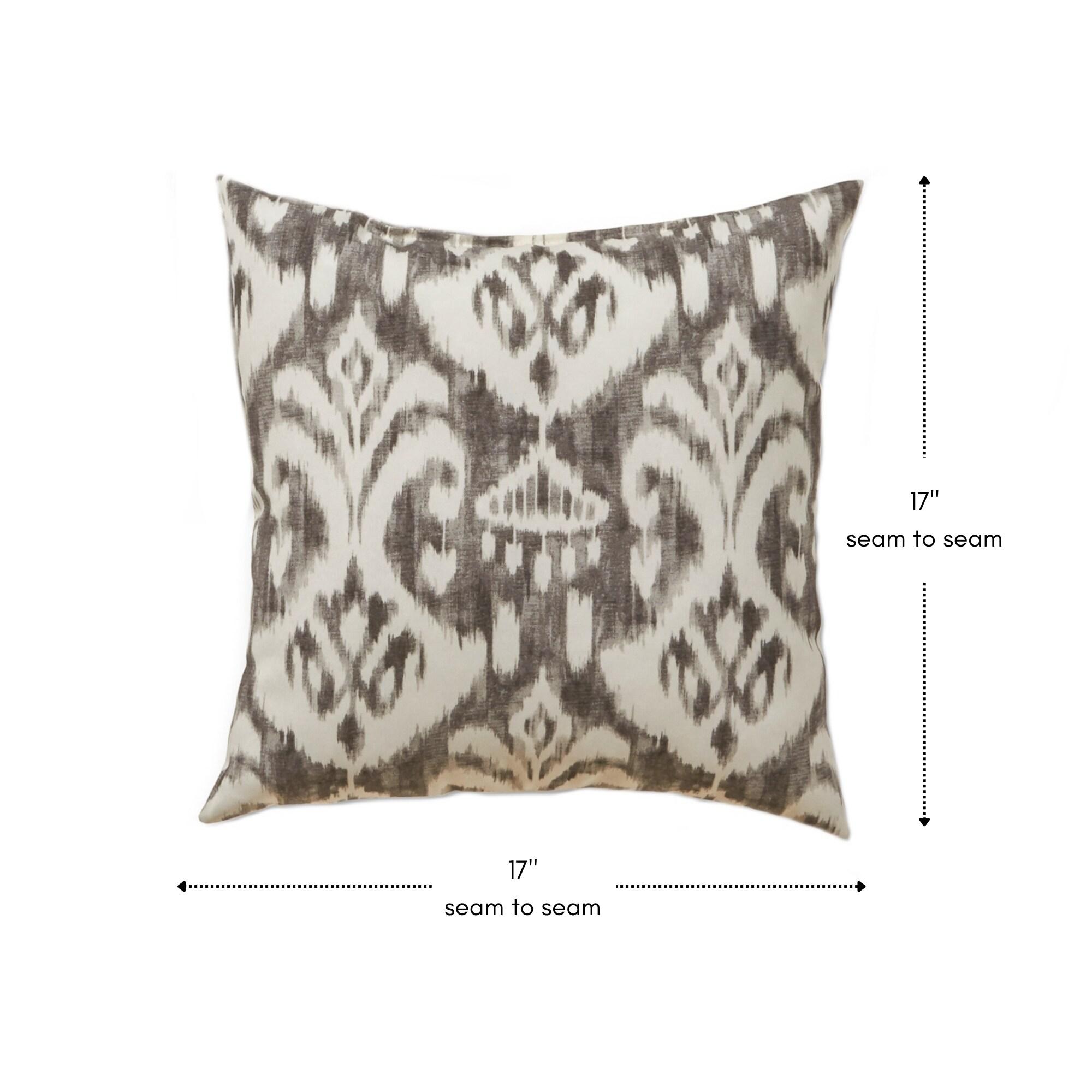 Indoor/Outdoor Reversible Throw Pillow