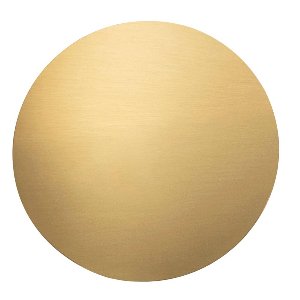 WOODBRIDGE 54" Acrylic Freestanding Bathtub Contemporary Soaking White Tub with Brushed Gold Overflow and Drain,B1702-BG