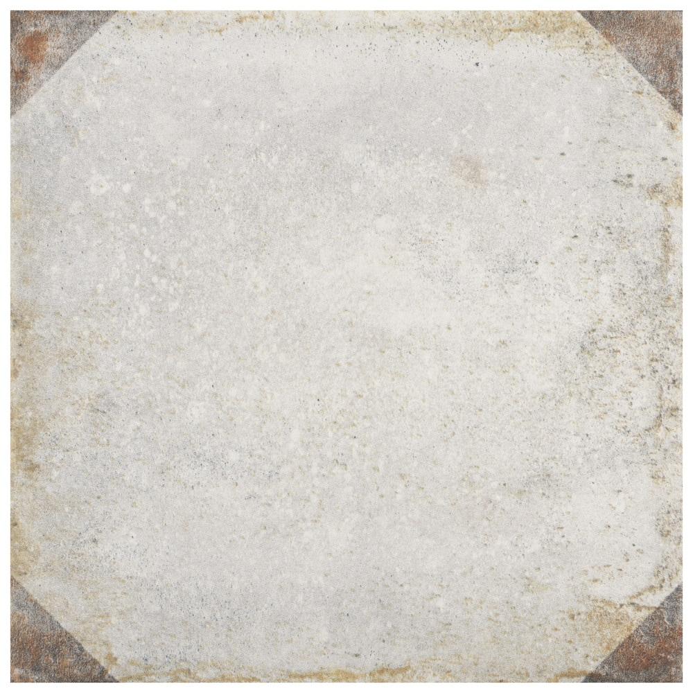 Rustic Beige and Gray Porcelain Floor and Wall Tile